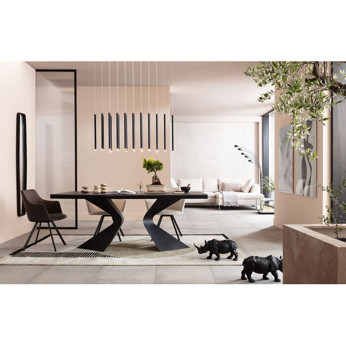 Stůl GLORIA černá keramika