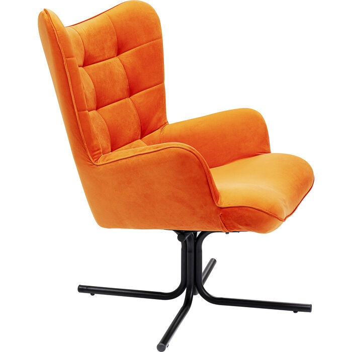 Oscar Oscar rotary armchair velvet
