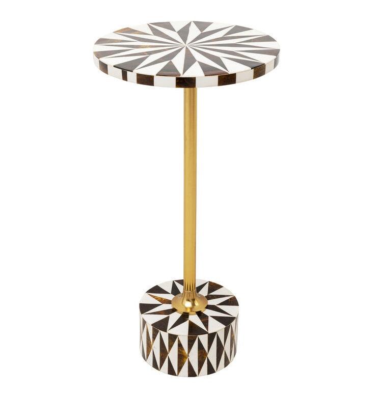 Boční stolek DOMERO STAR hnědý