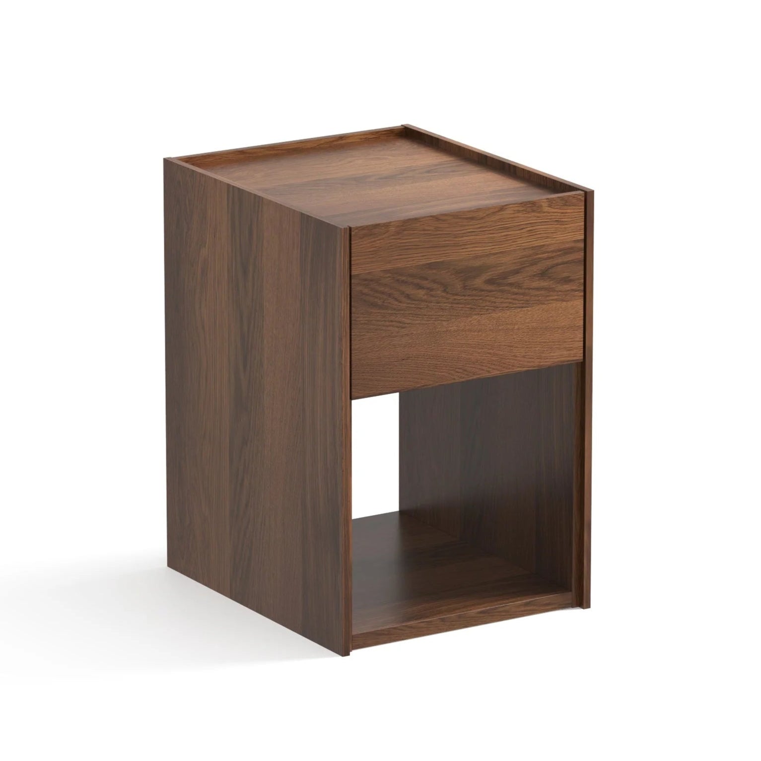 Noční stolek KARI tmavé dubové dřevo