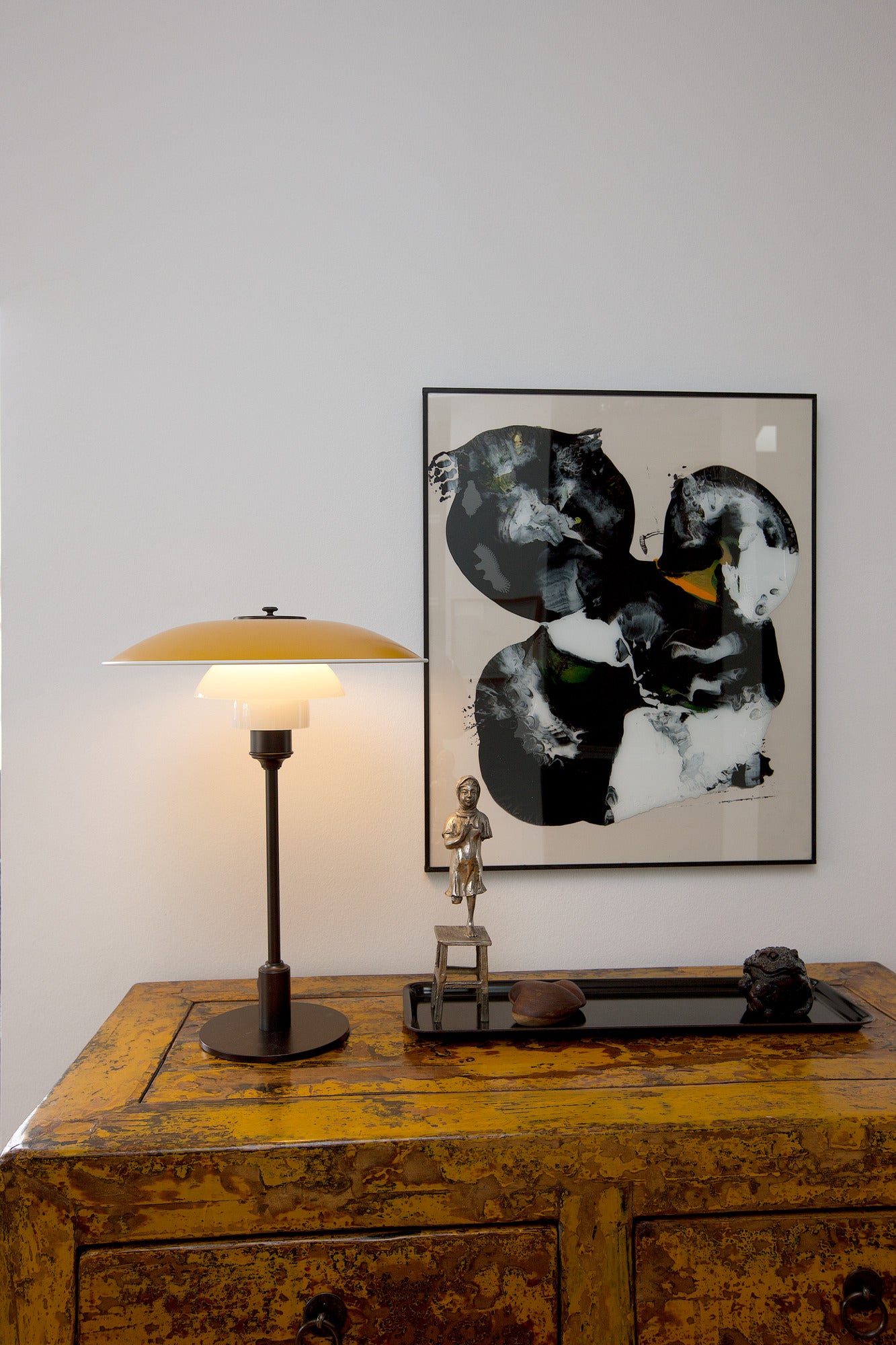 Stolní lampa PH 3½-2½ žlutá