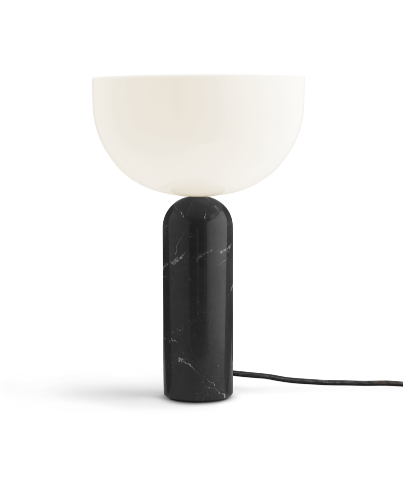Stolní lampa KIZU černý mramor