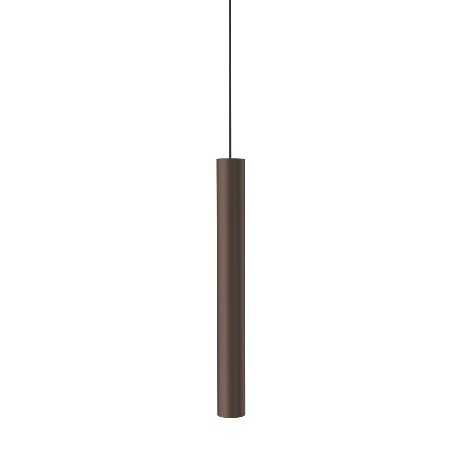 Lampa visící KOKO UNO matný hnědý
