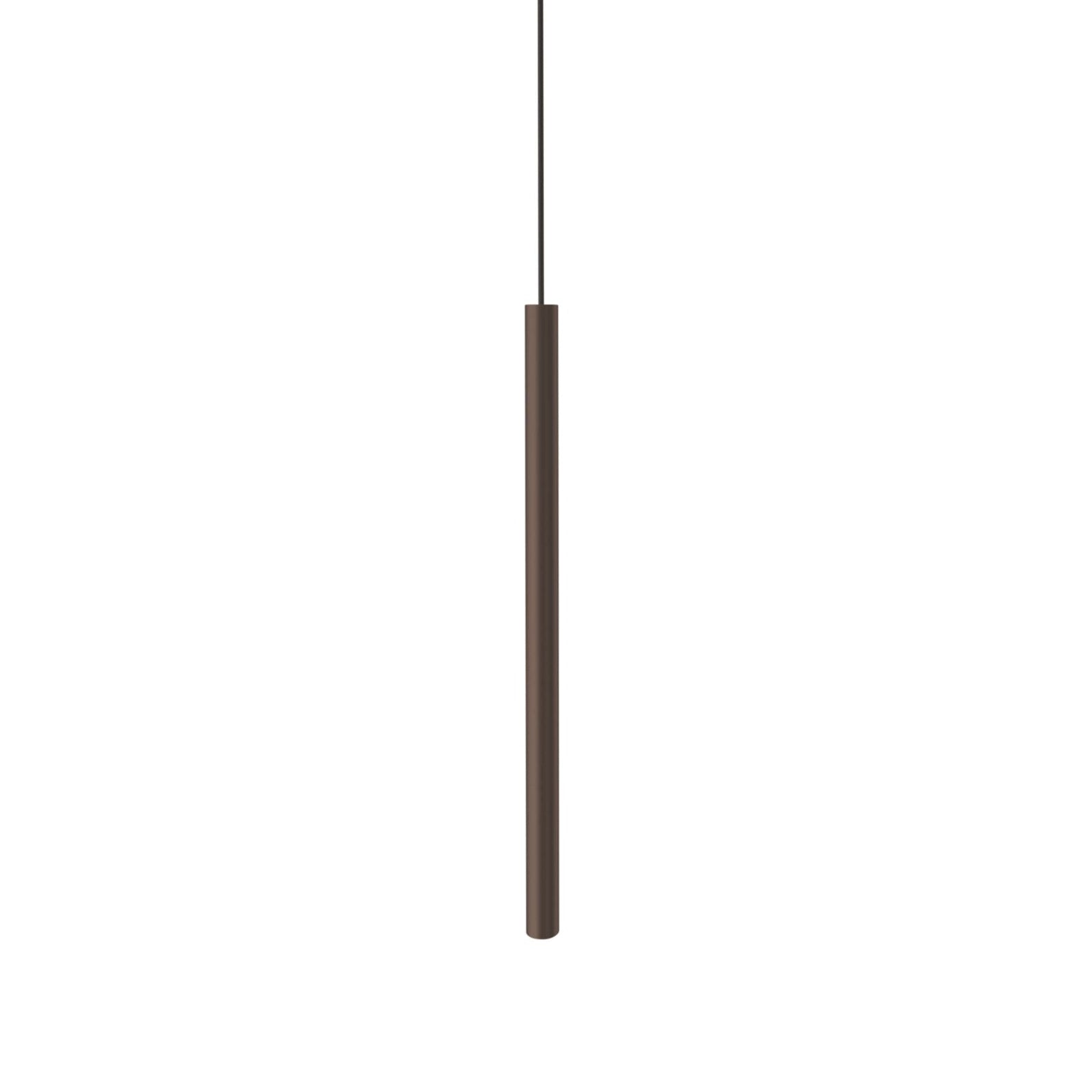 Lampa visící KOKO UNO matný hnědý