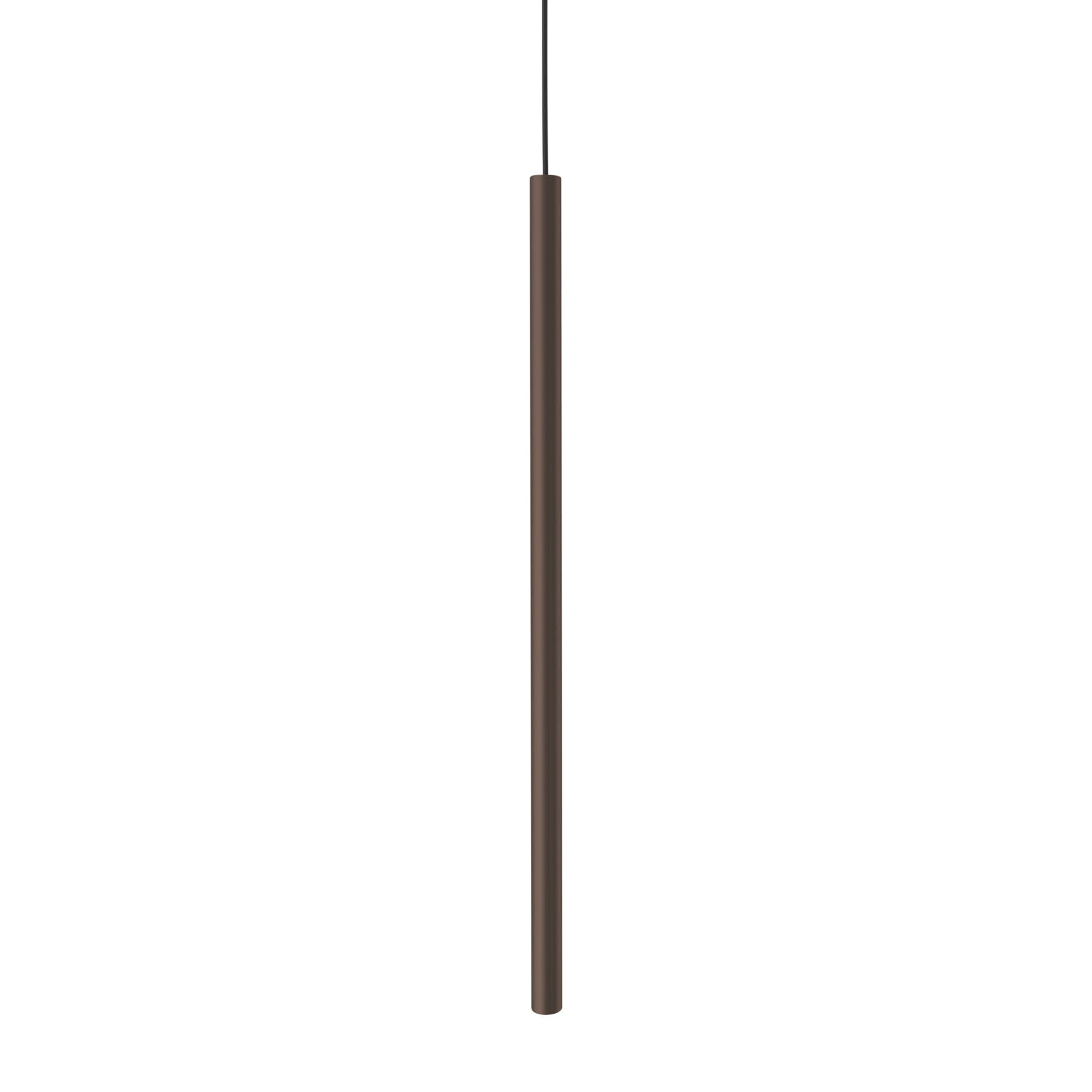 Lampa visící KOKO UNO matný hnědý