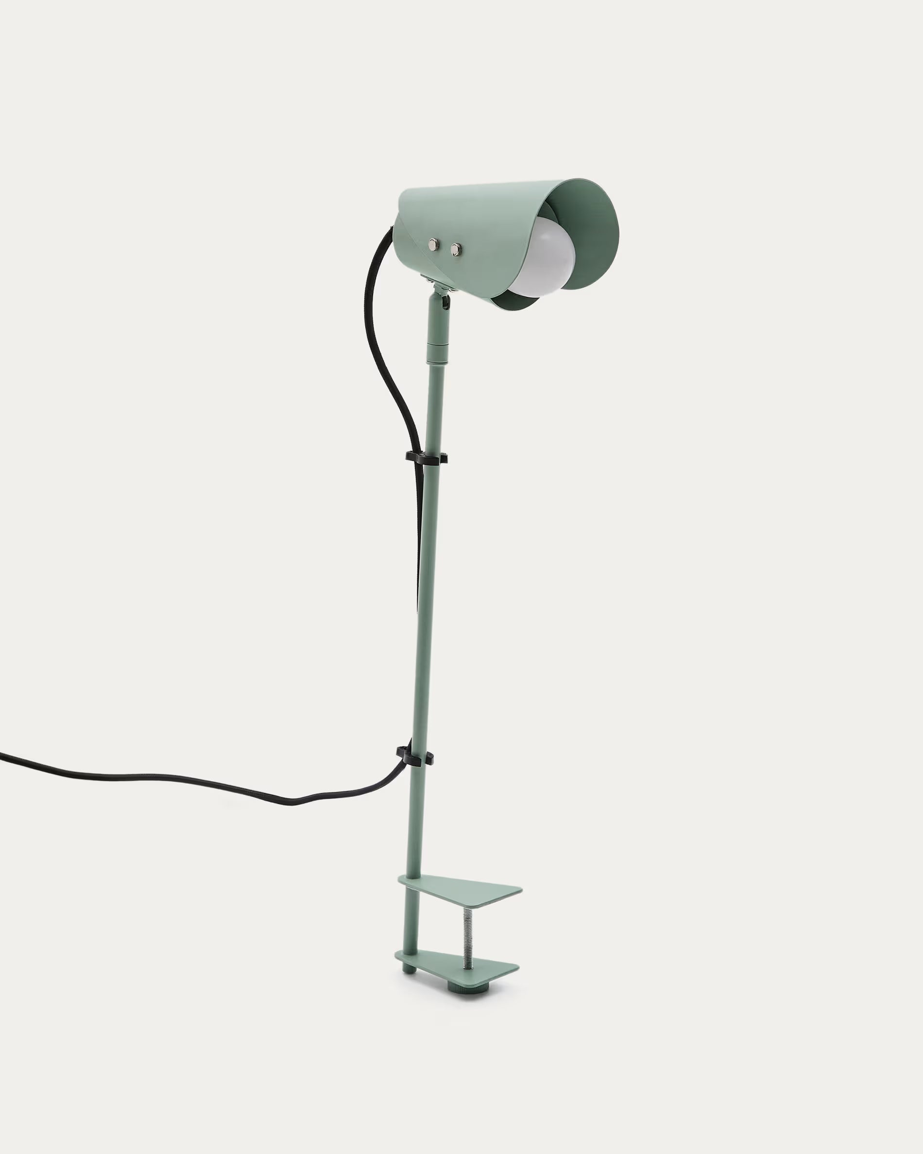 Desk lamp with clip JULA green