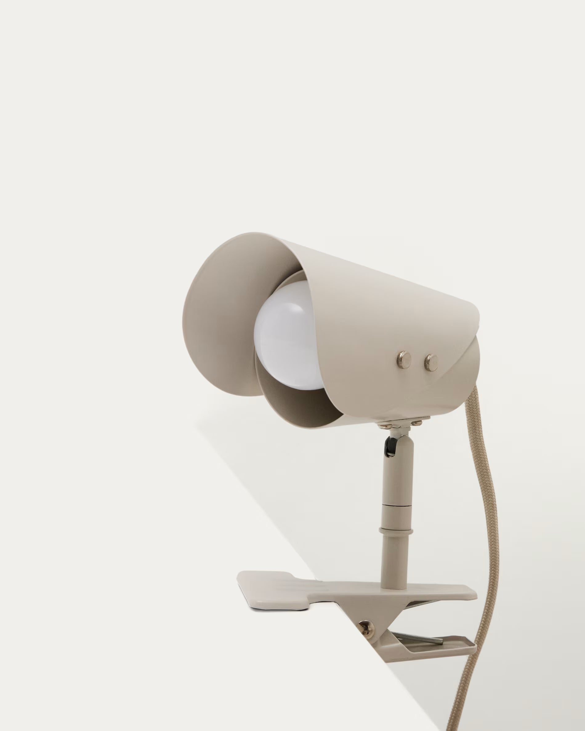 Desk lamp with clip JULA gray