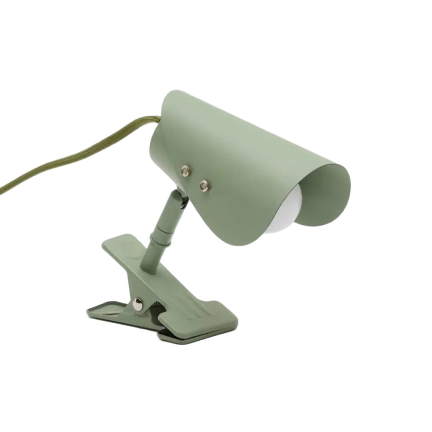 Desk lamp with clip JULA green