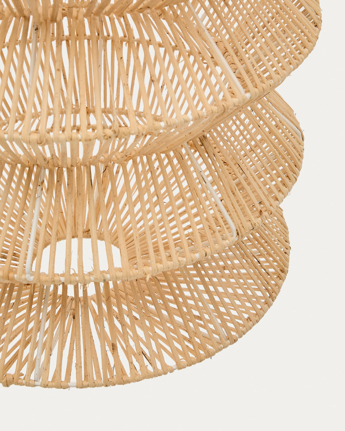 Abażur DAKIRA naturalny rattan – ujęcie 5