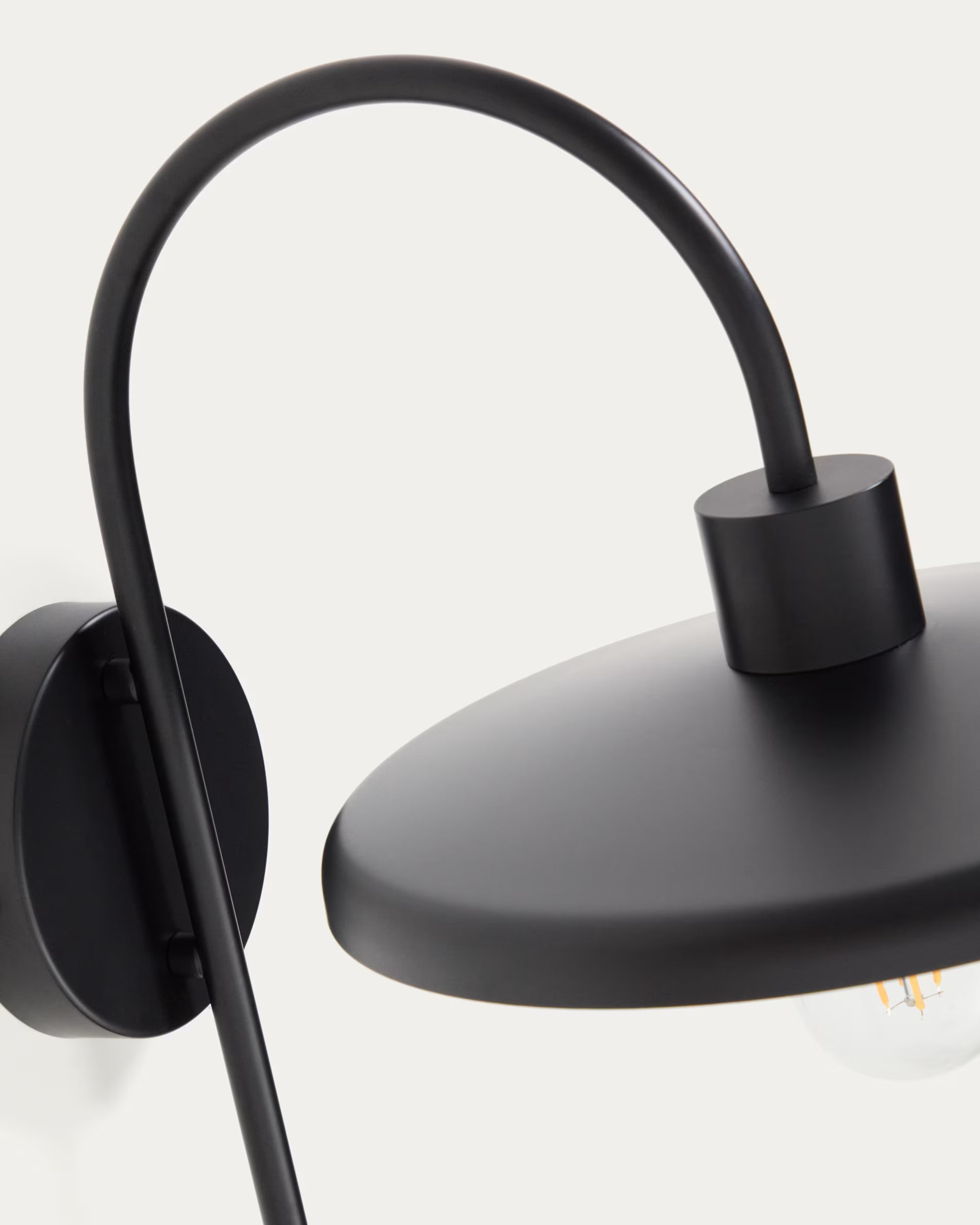 Nástěnná lampa NUVIRA černá