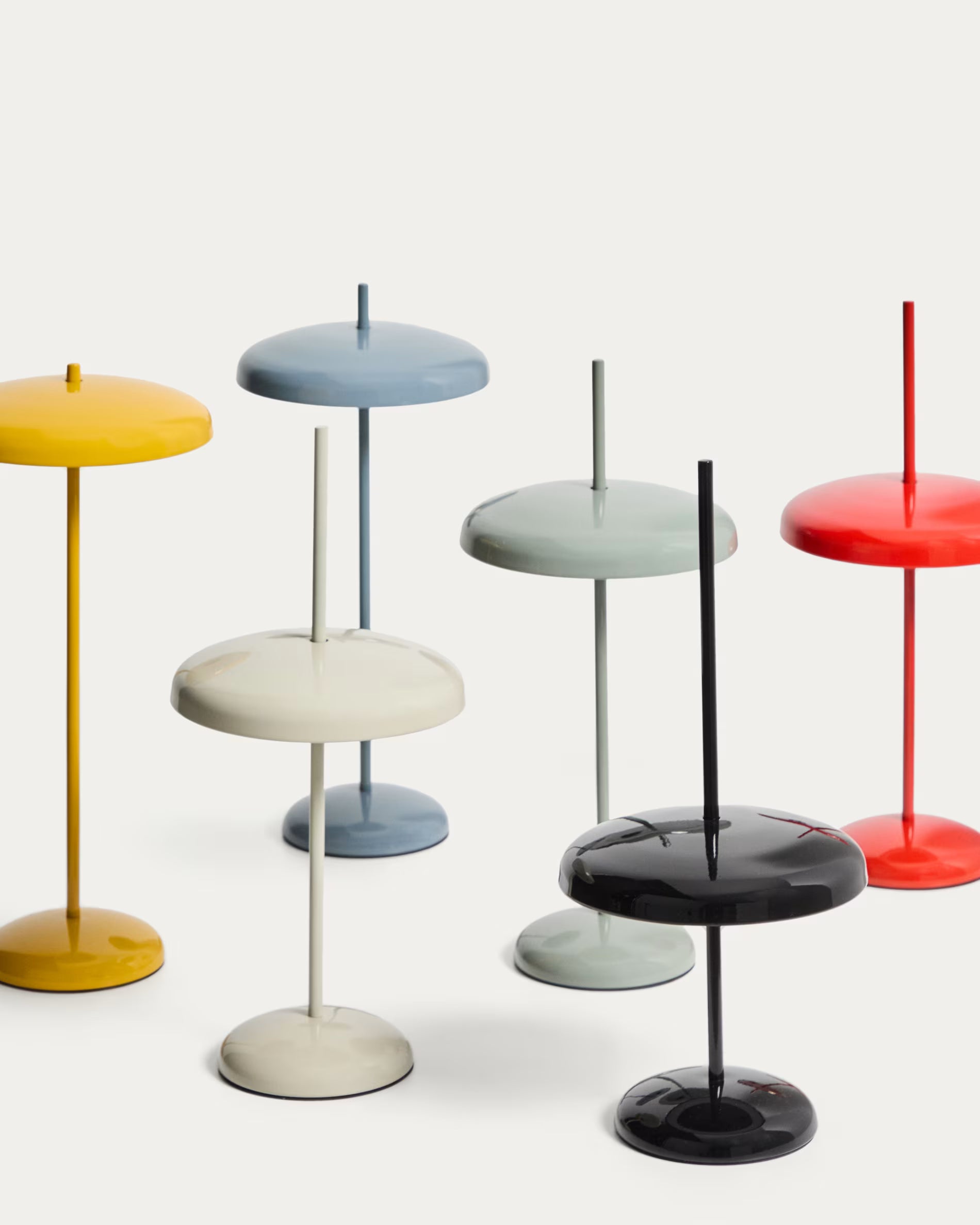 Portable lamp PORTE red