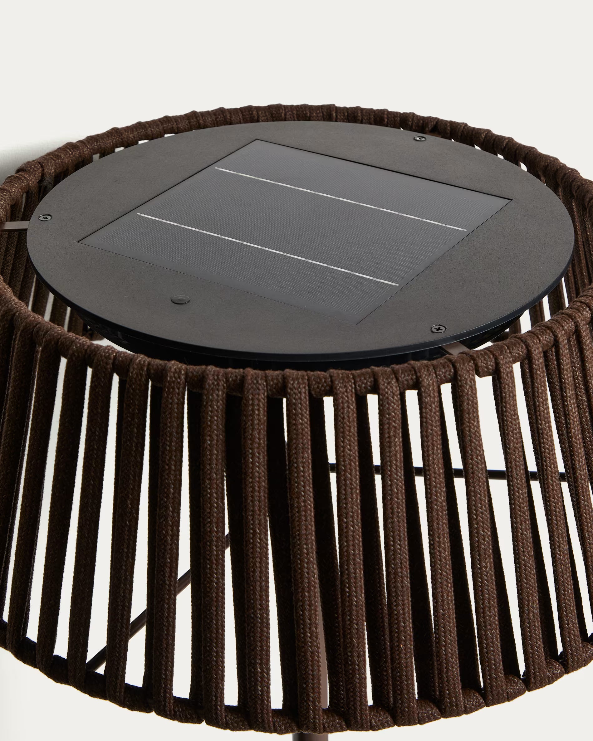 Solar Floor Garden Lamp ALDET Brown