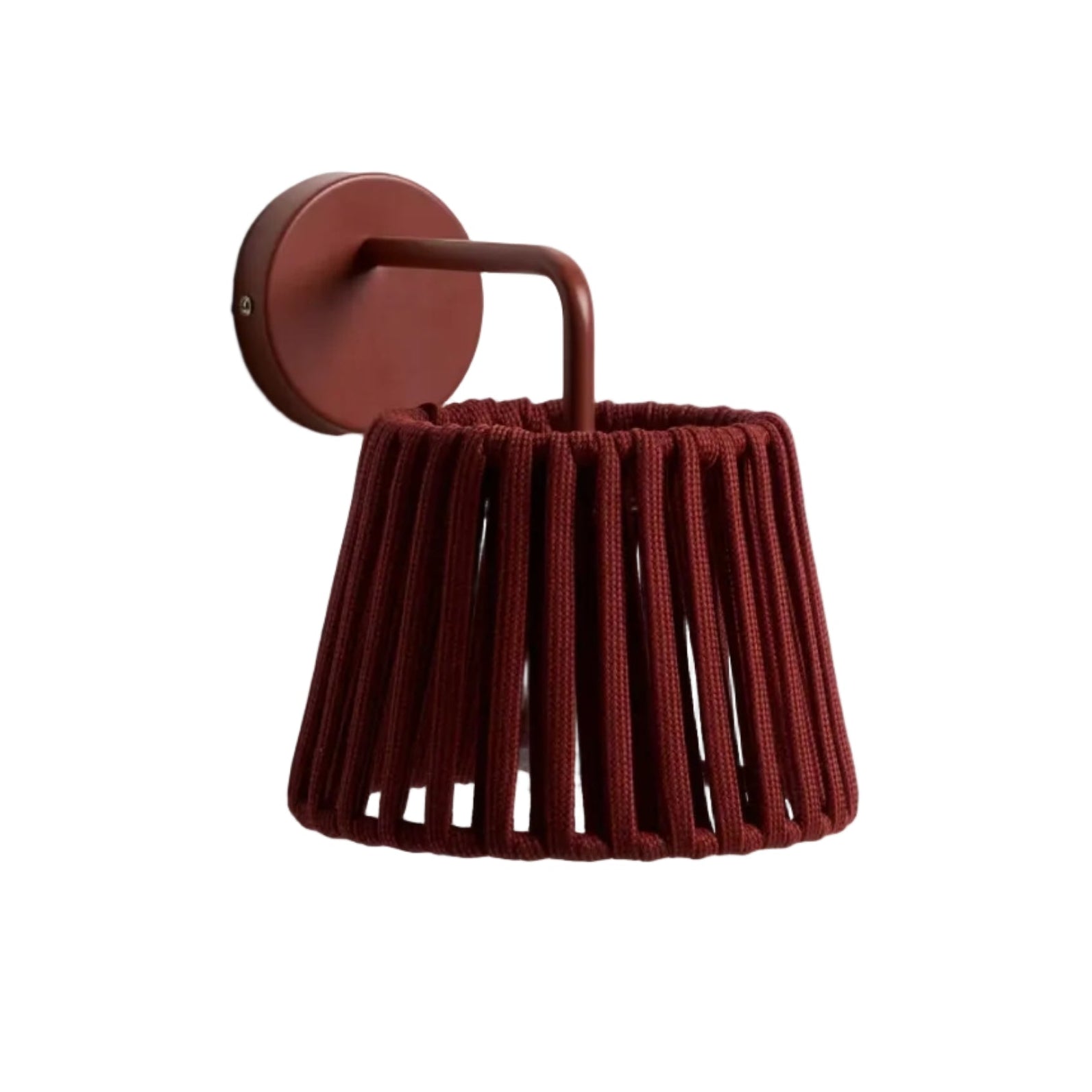 Solární nástěnná lampa ALDET terakota
