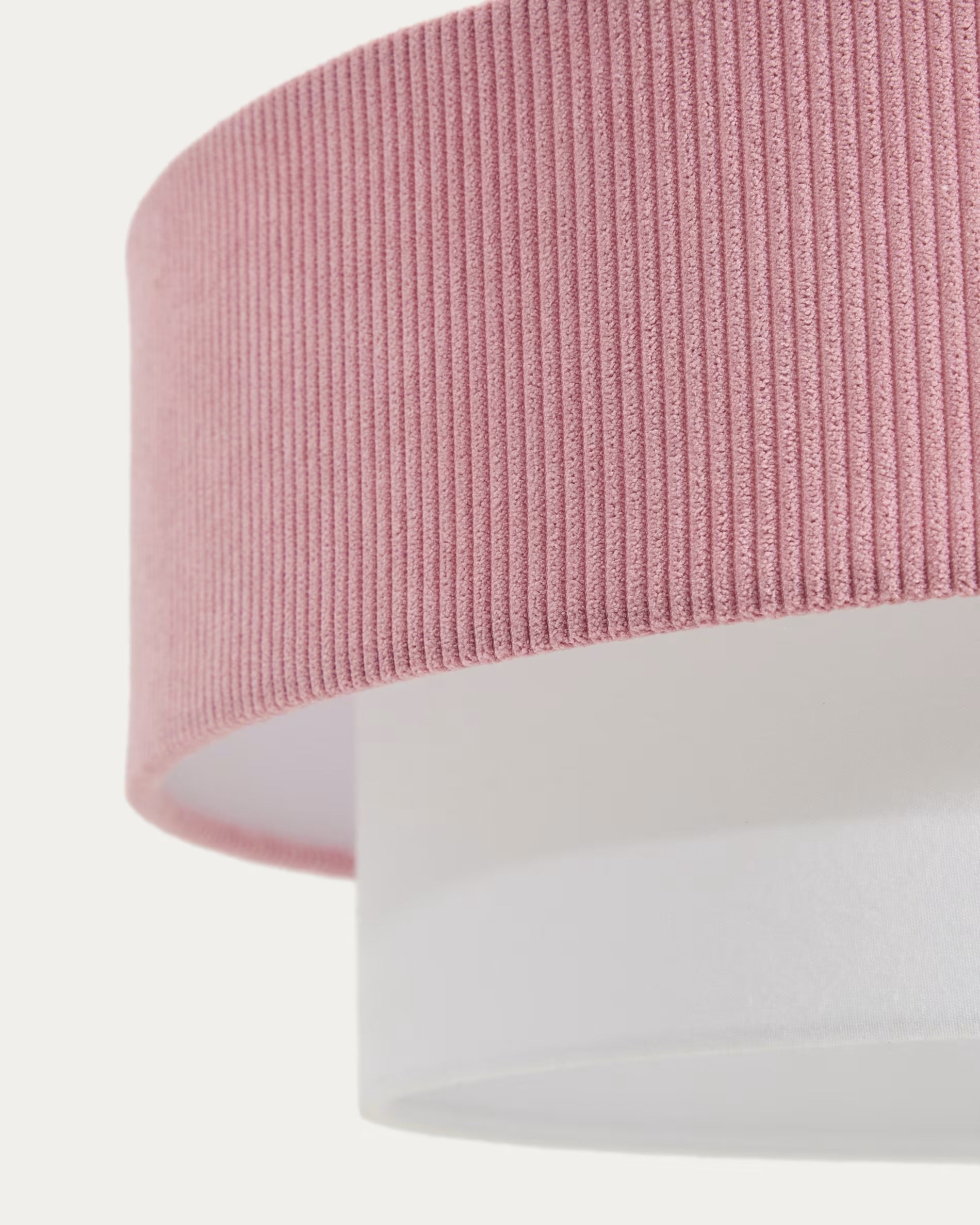 Závěsné svítidlo BIANELLA růžové s bílou