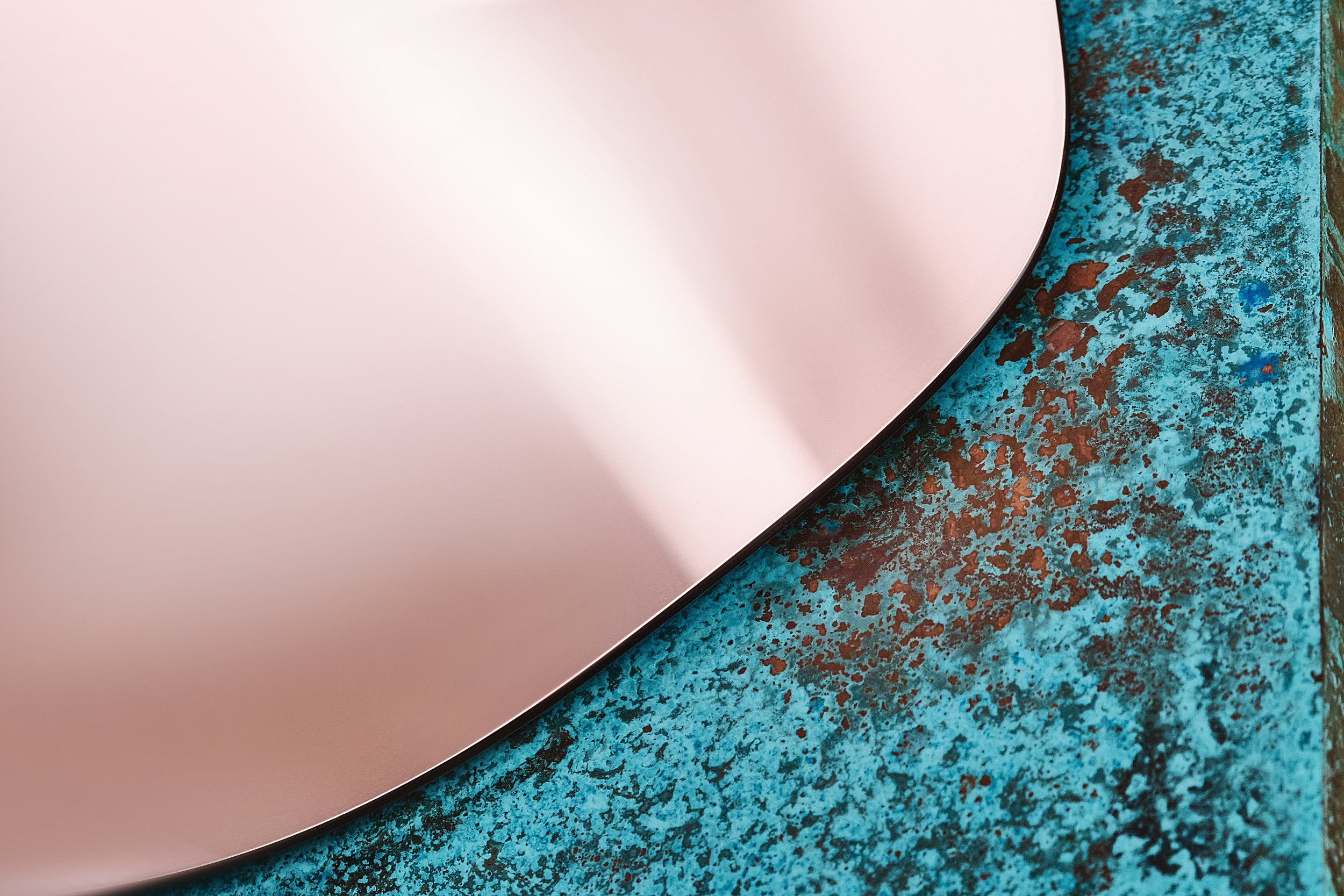 Lustr LAKE 3 - LIMITOVANÁ EDICE oxidovaná měď