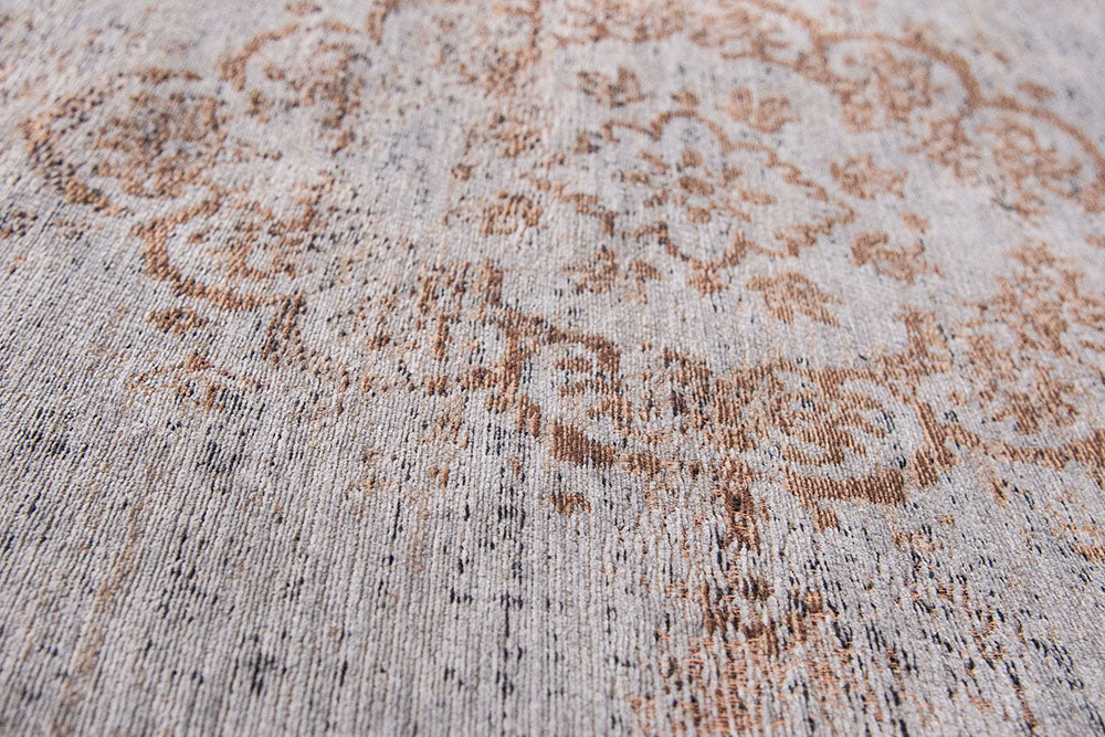 Koberec MEDAILLON ŠEDÁ EBONY hnědo-šedý