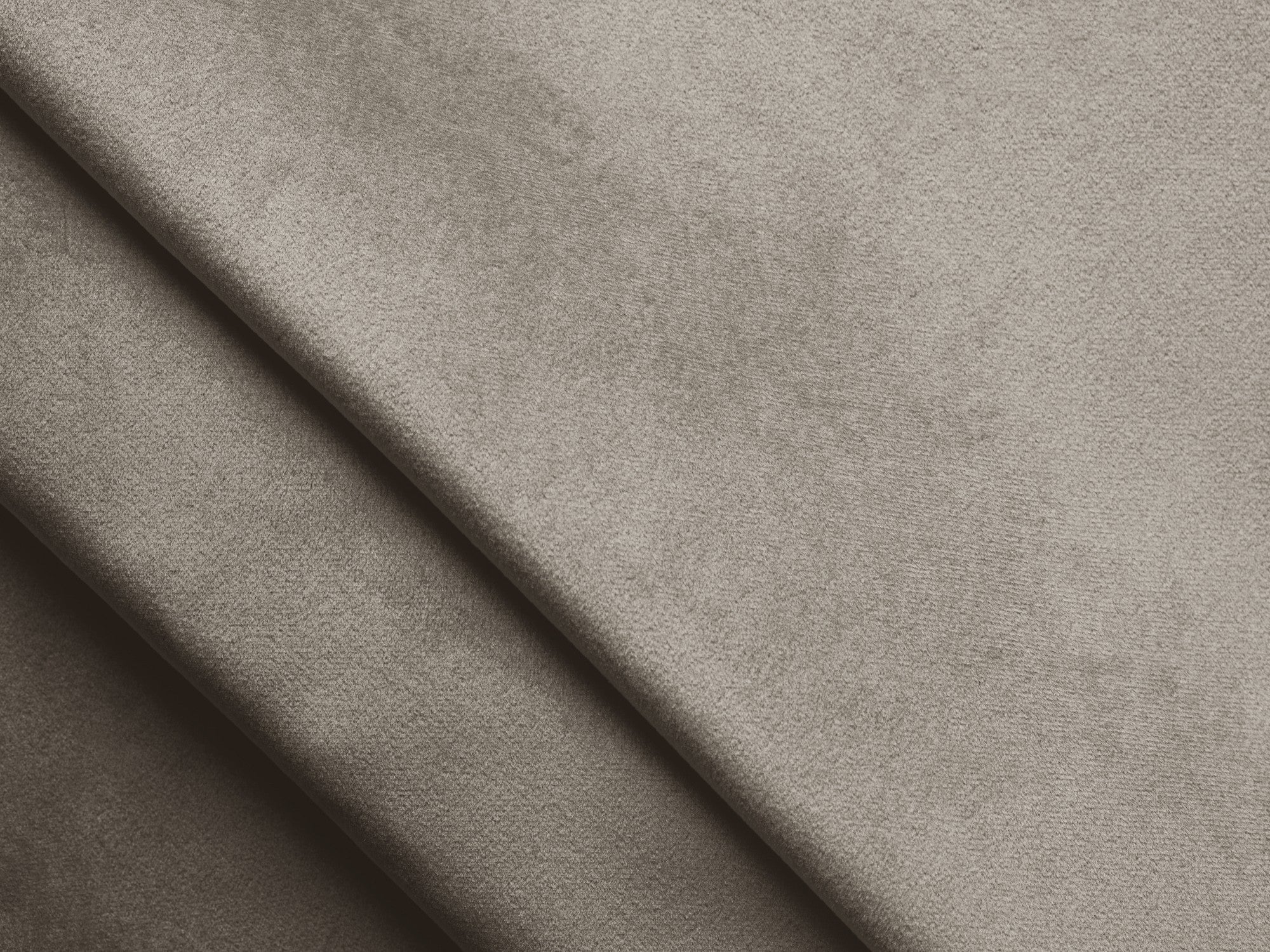 Taupe Velvet Modular Sofa for Two LOKUA