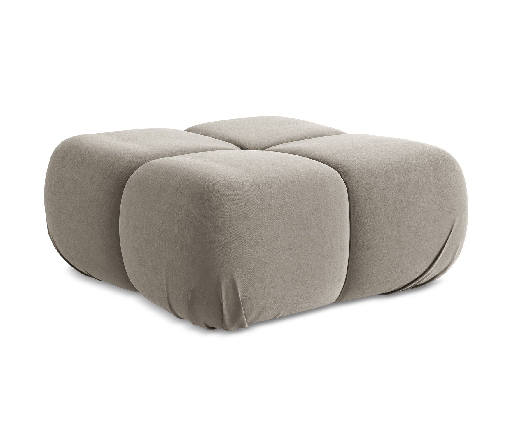 Puf / sametový modul LOKUA taupe
