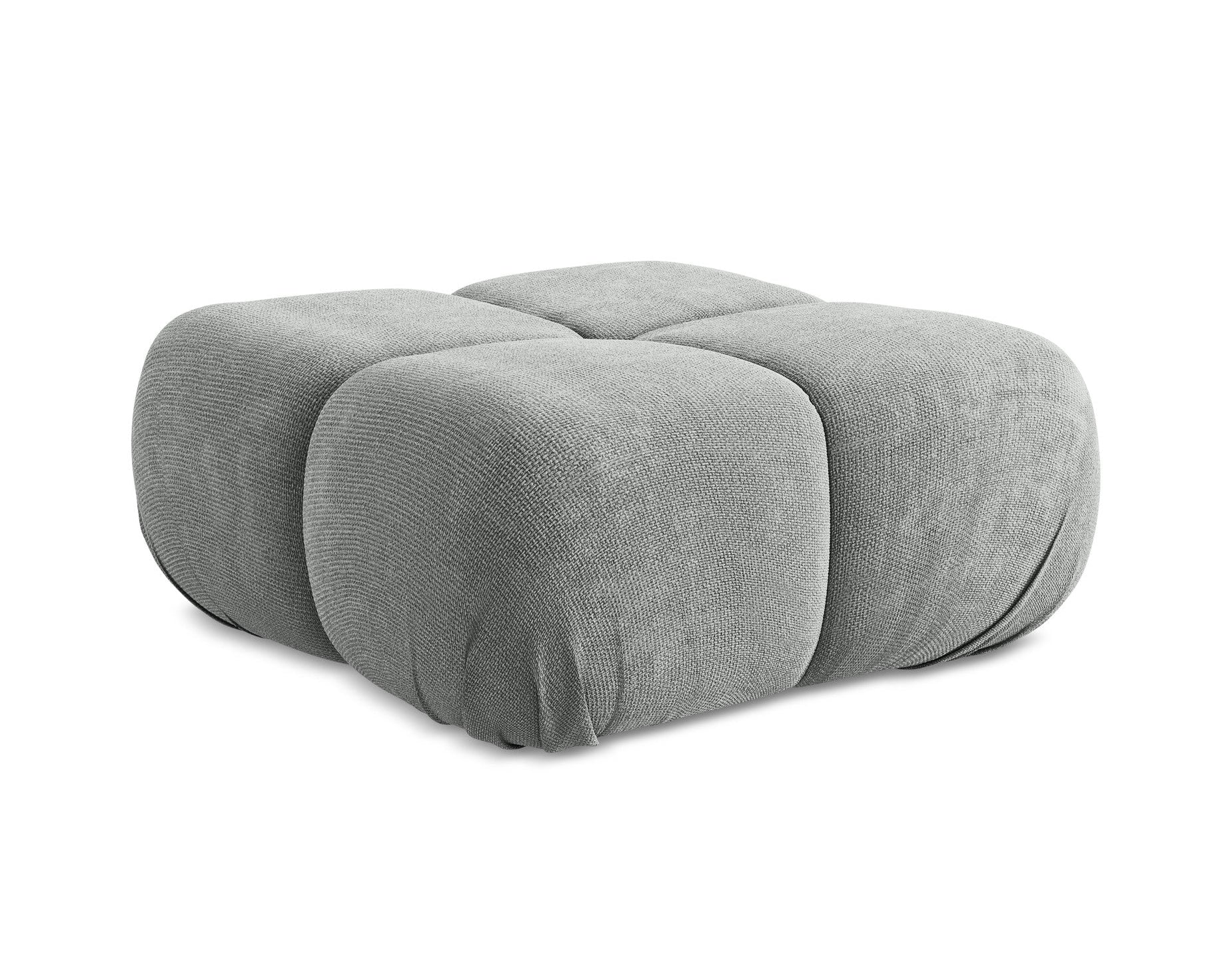 Puf / modul LOKUA šedý šenil