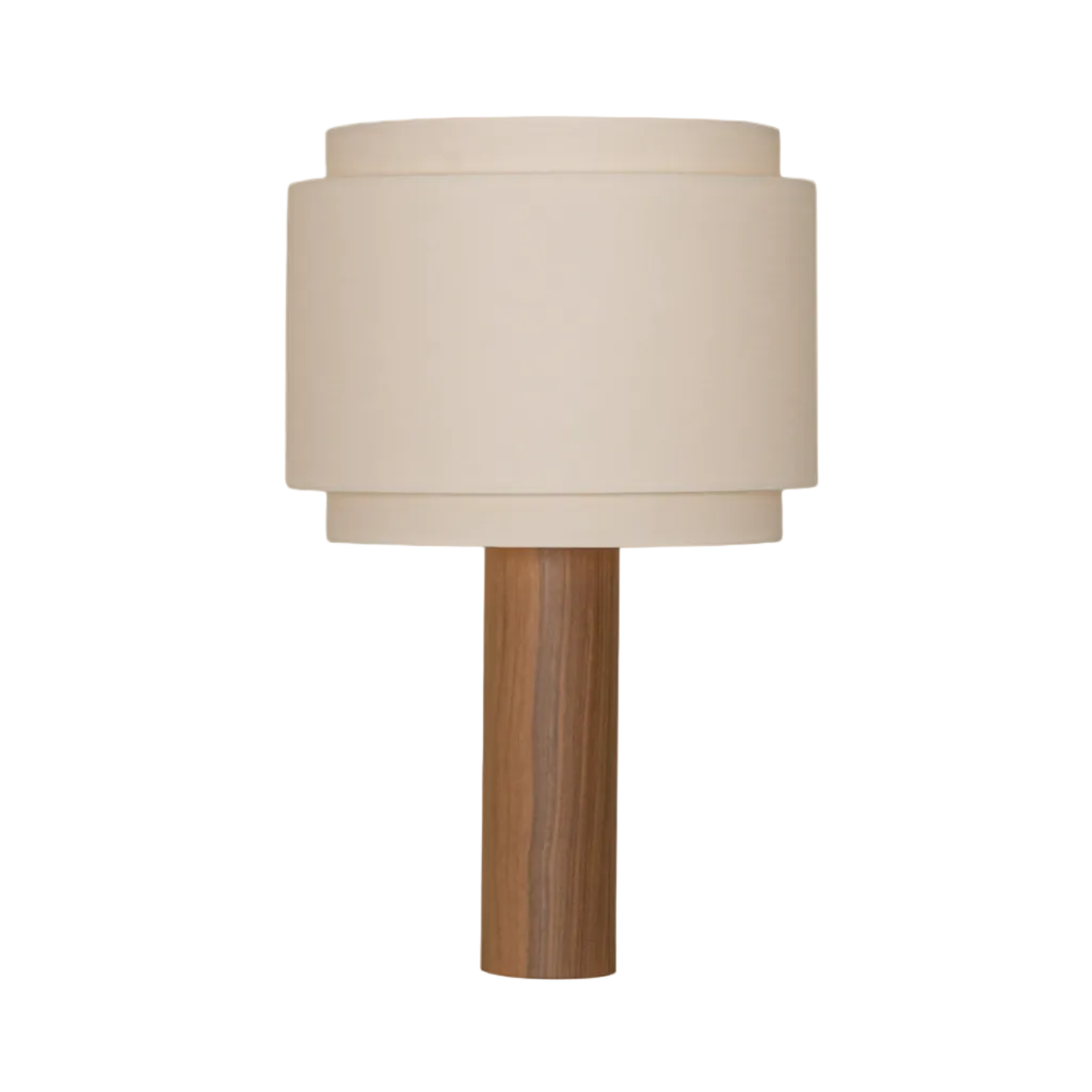 Stolní lampa PIPO DUOBLE ořechové dřevo