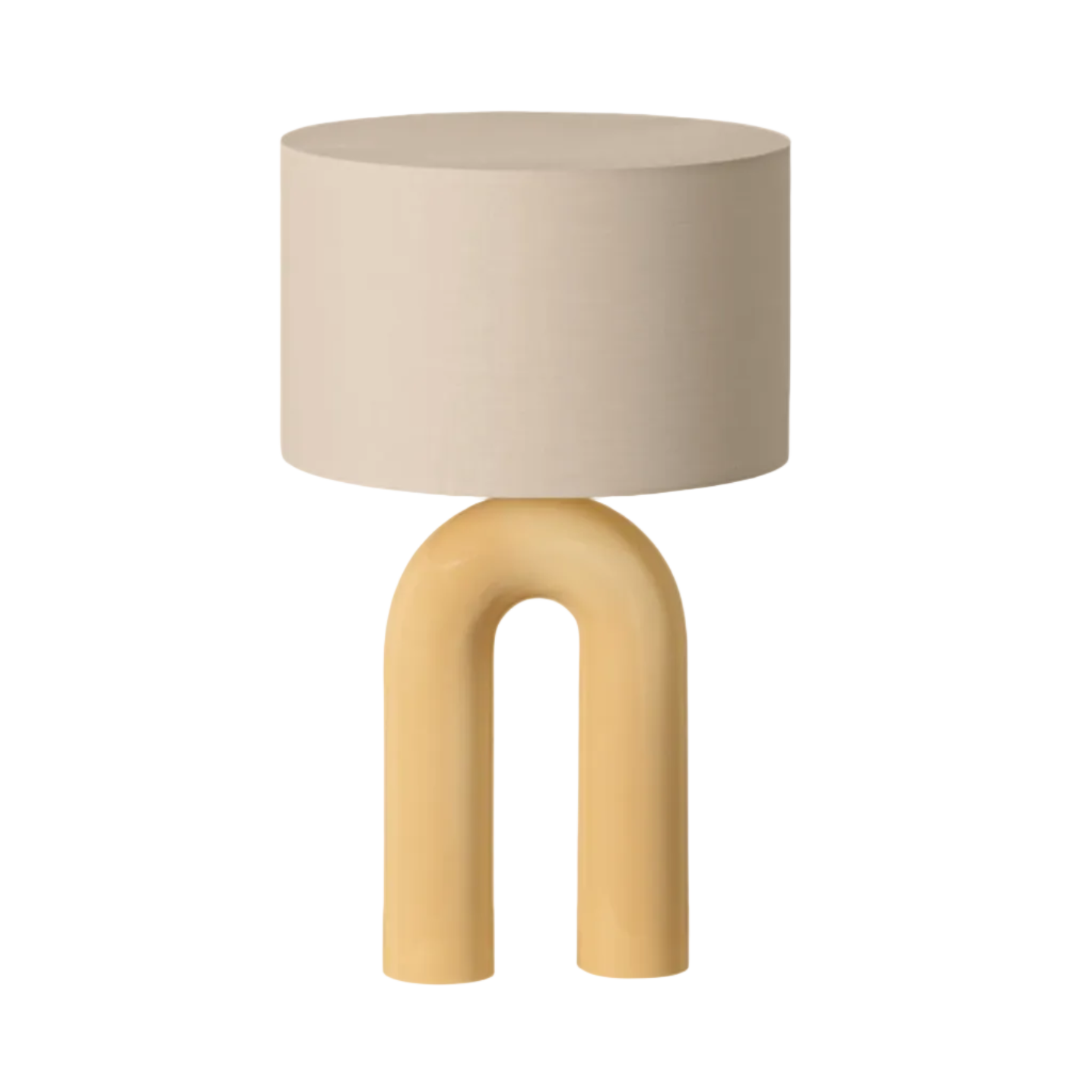 Stolní keramická lampa ARKO béžová
