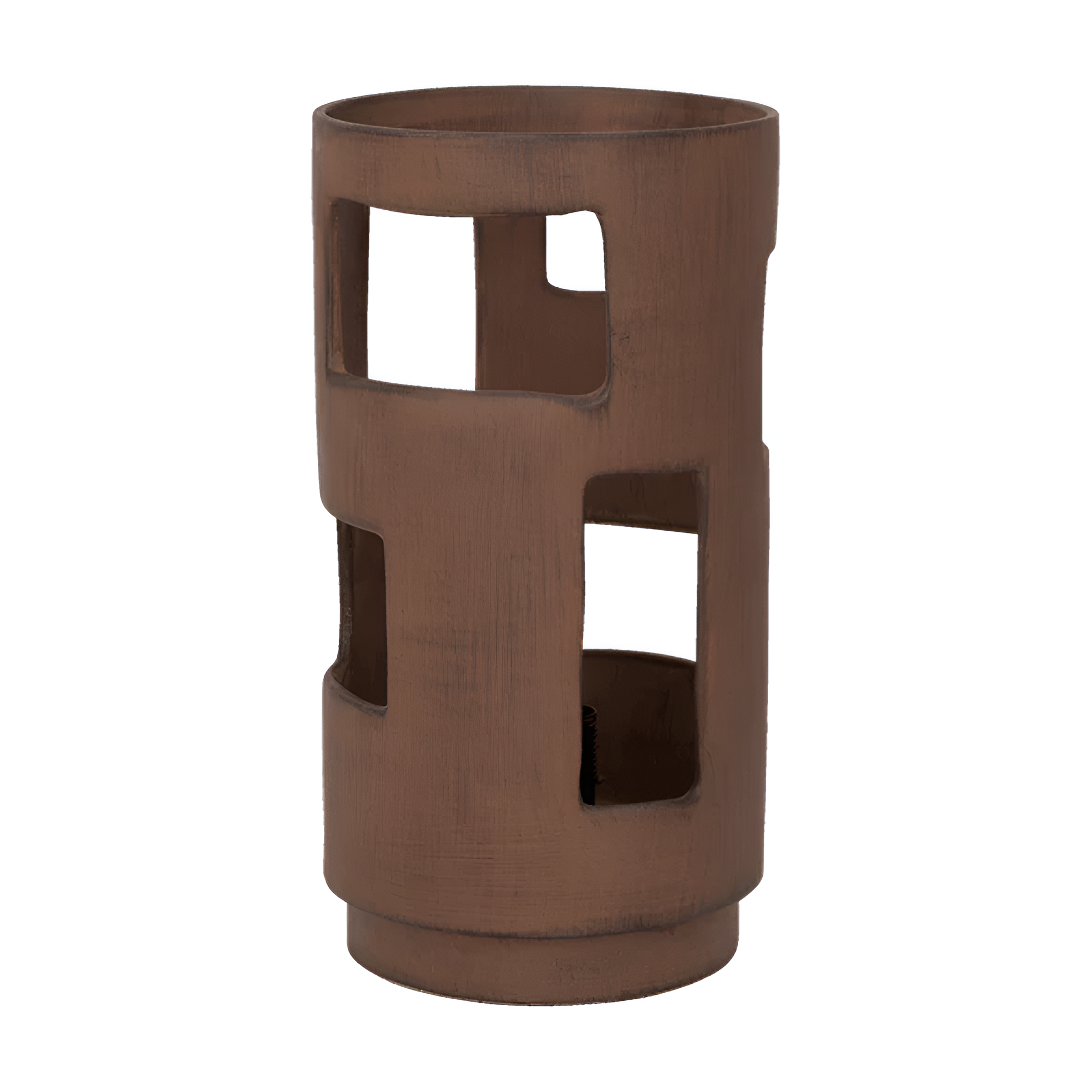 Stolní lampa ANGOLI rezavohnědá