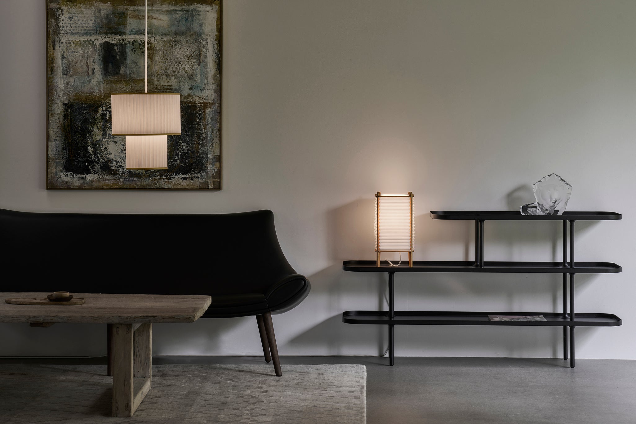 Stolní lampa MODEL 303 VČELÍ HNÍZDO bílá