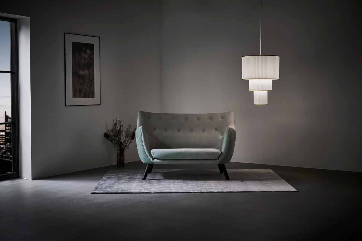 Lampa wisząca MODEL 112 PLIVELLO biały ze złotym, marka Le Klint