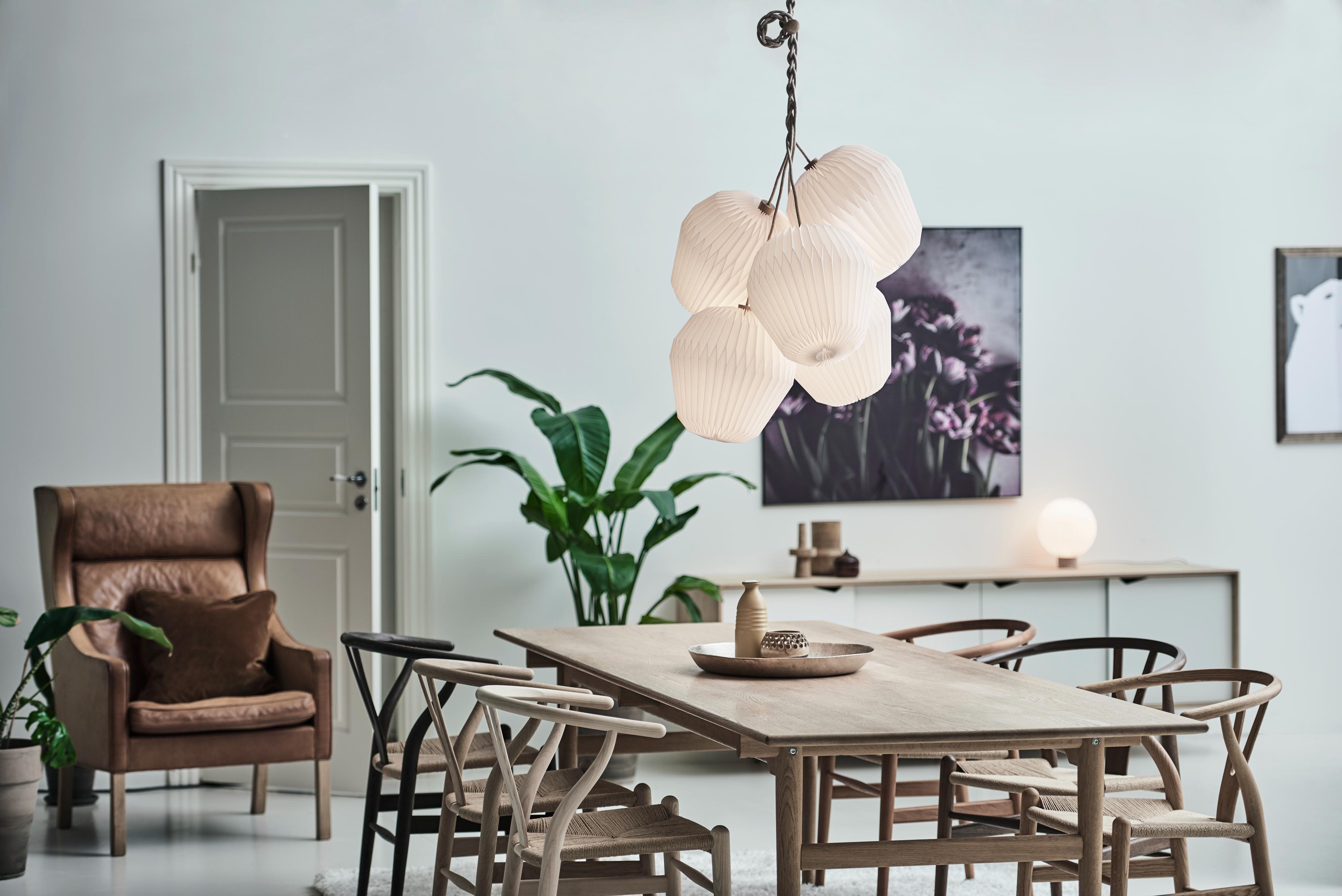 Lustr BOUQUET 5 bílý