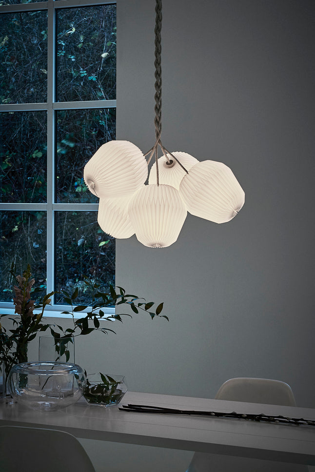 Hanging Lamp MODEL 130 BOUQUET 7 white