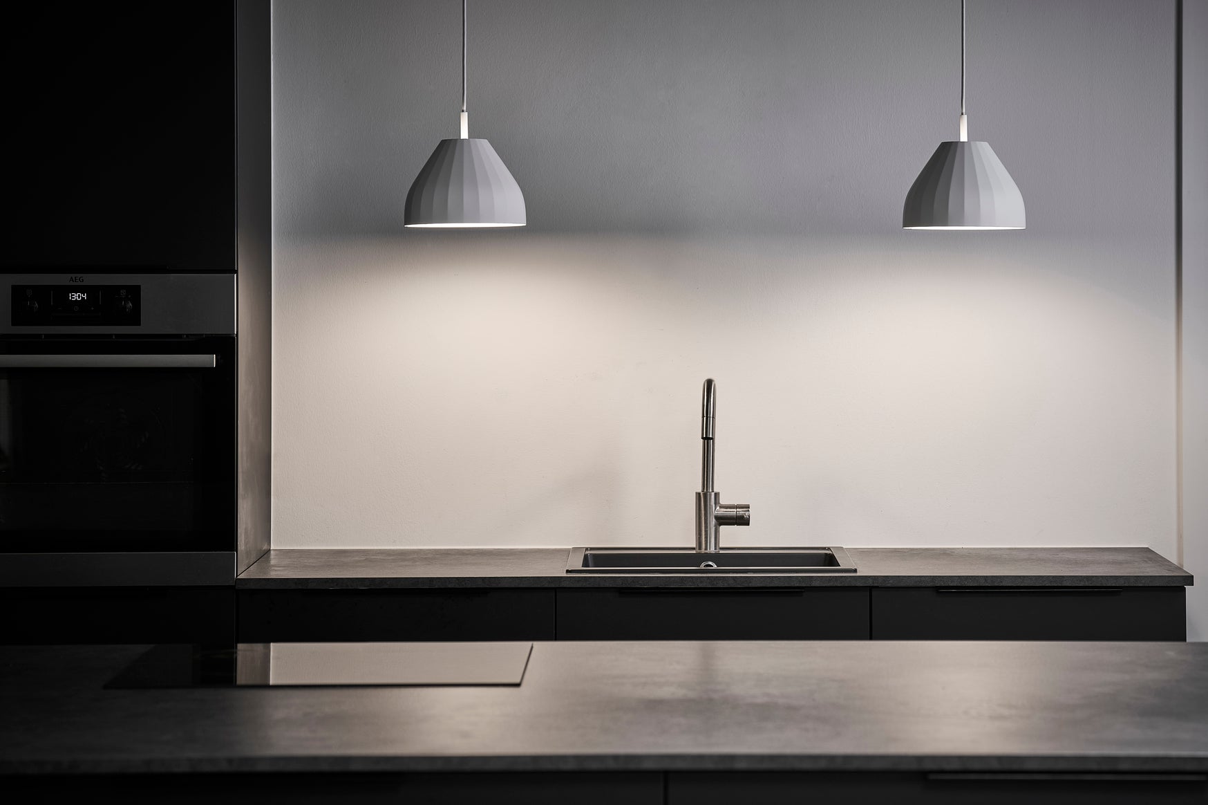 Hanging Lamp MODEL 140 FACET white