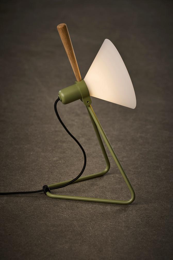 Table lamp MODEL 356 SPOT olive