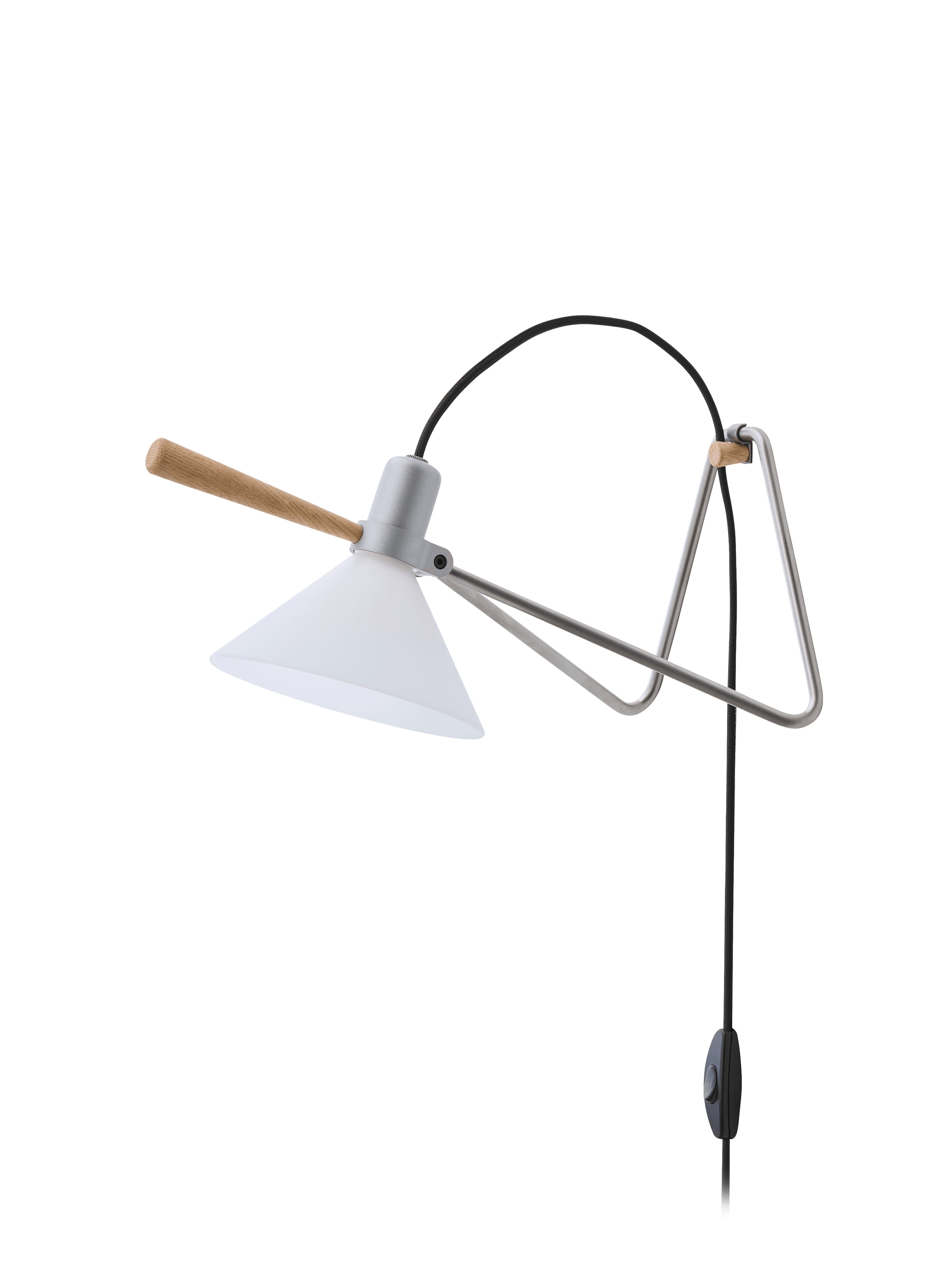 Stolní lampa MODEL 356 SPOT stříbrná