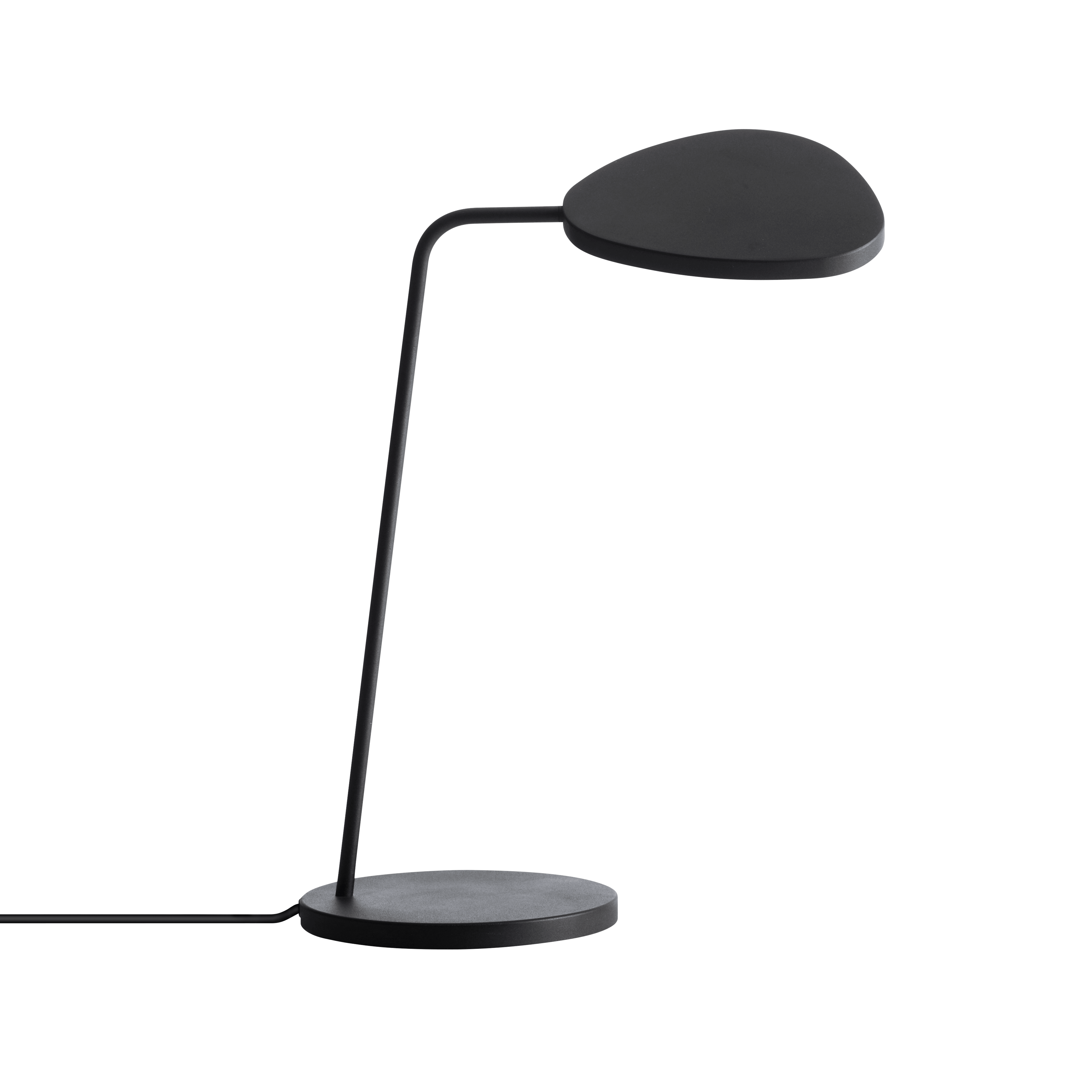 Stolní lampa LEAF černá