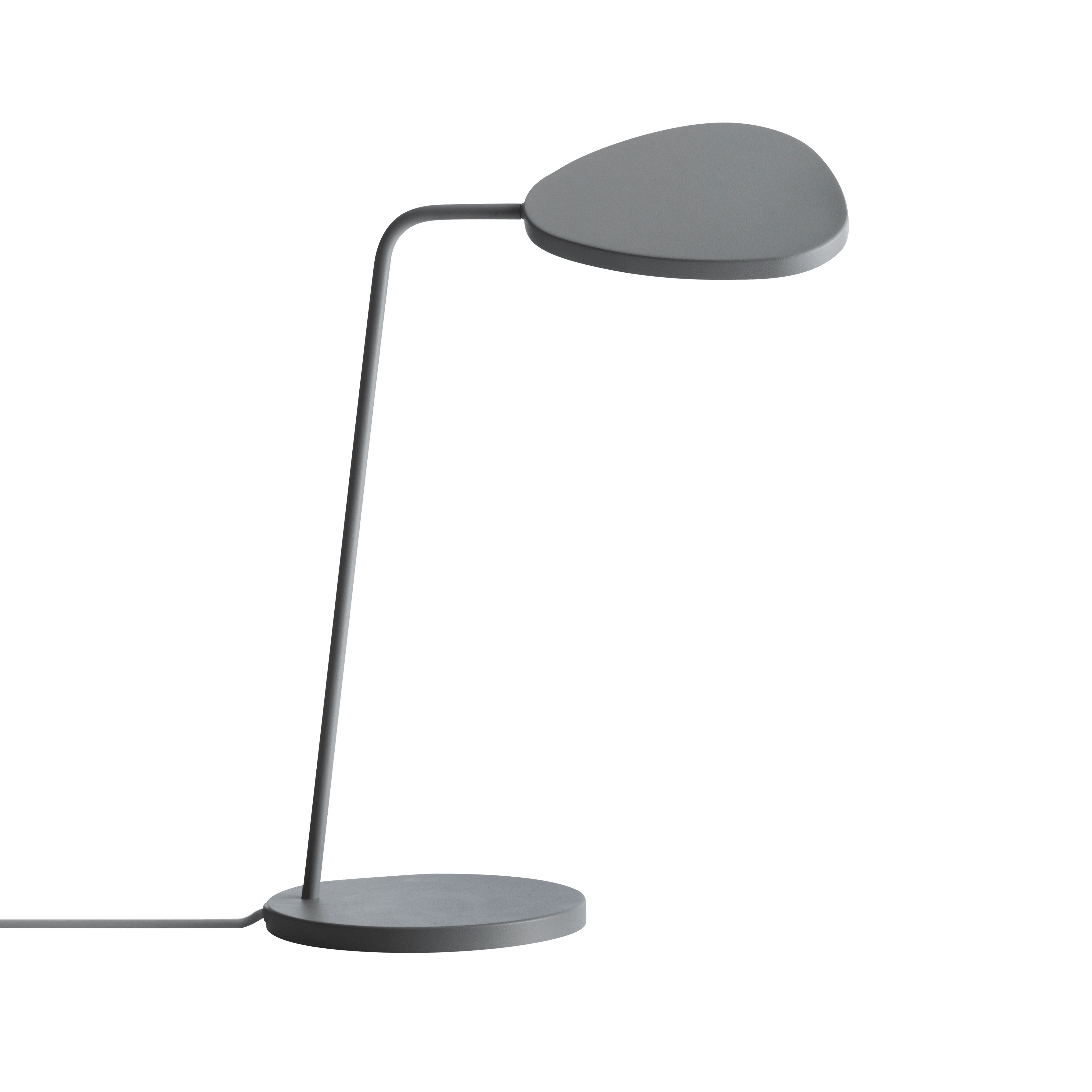 Stolní lampa LEAF šedá