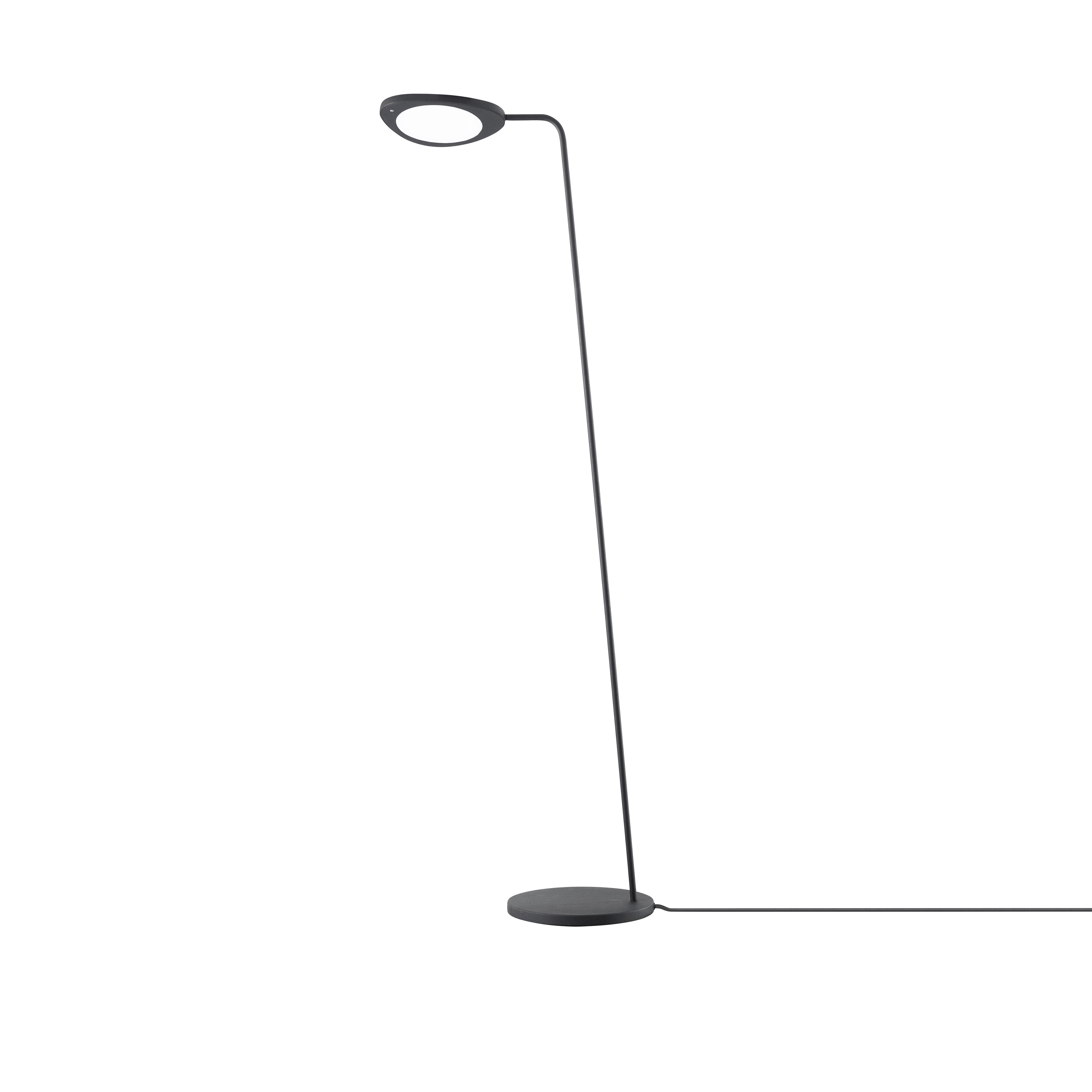 Stojací lampa LEAF černá