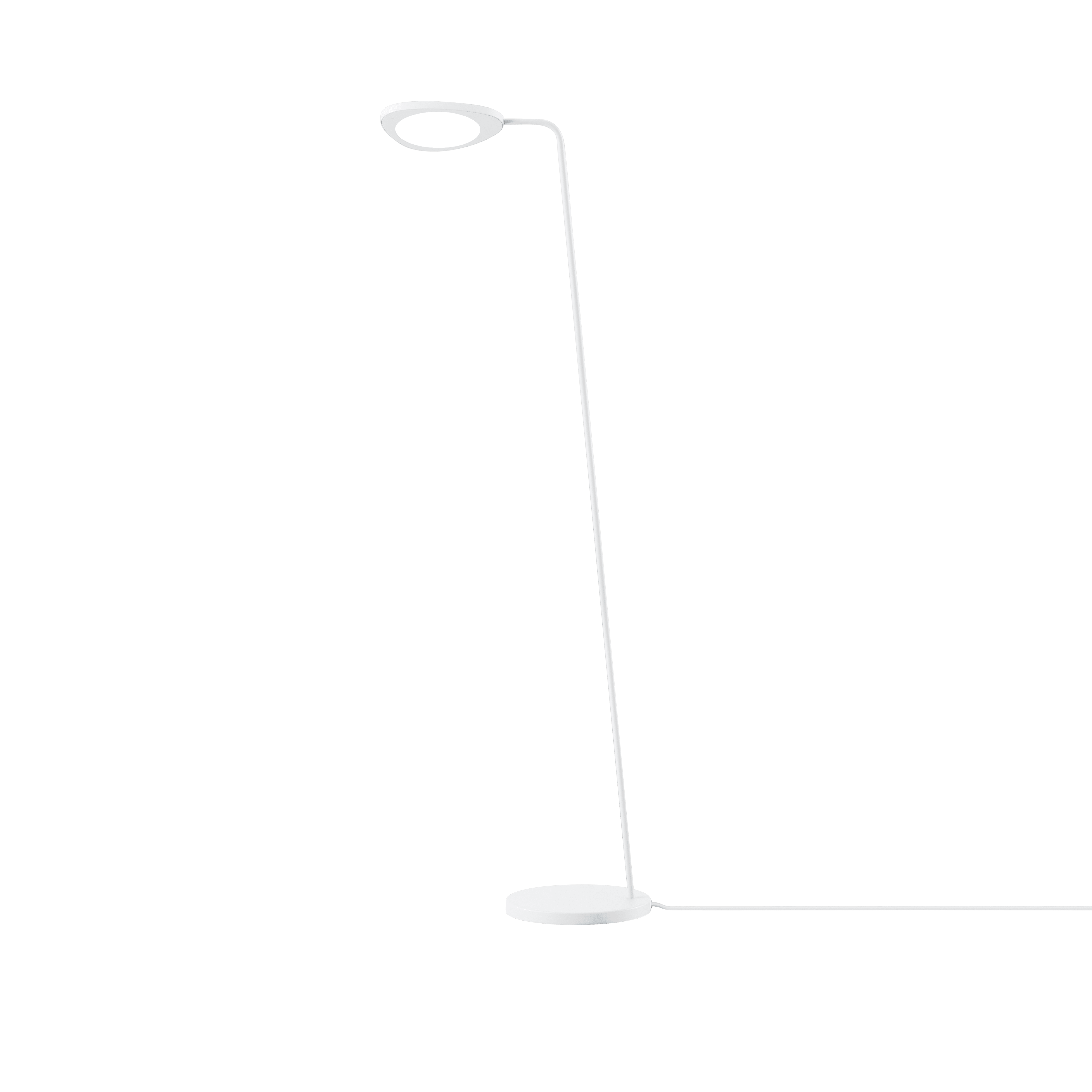 Stojací lampa LEAF bílá