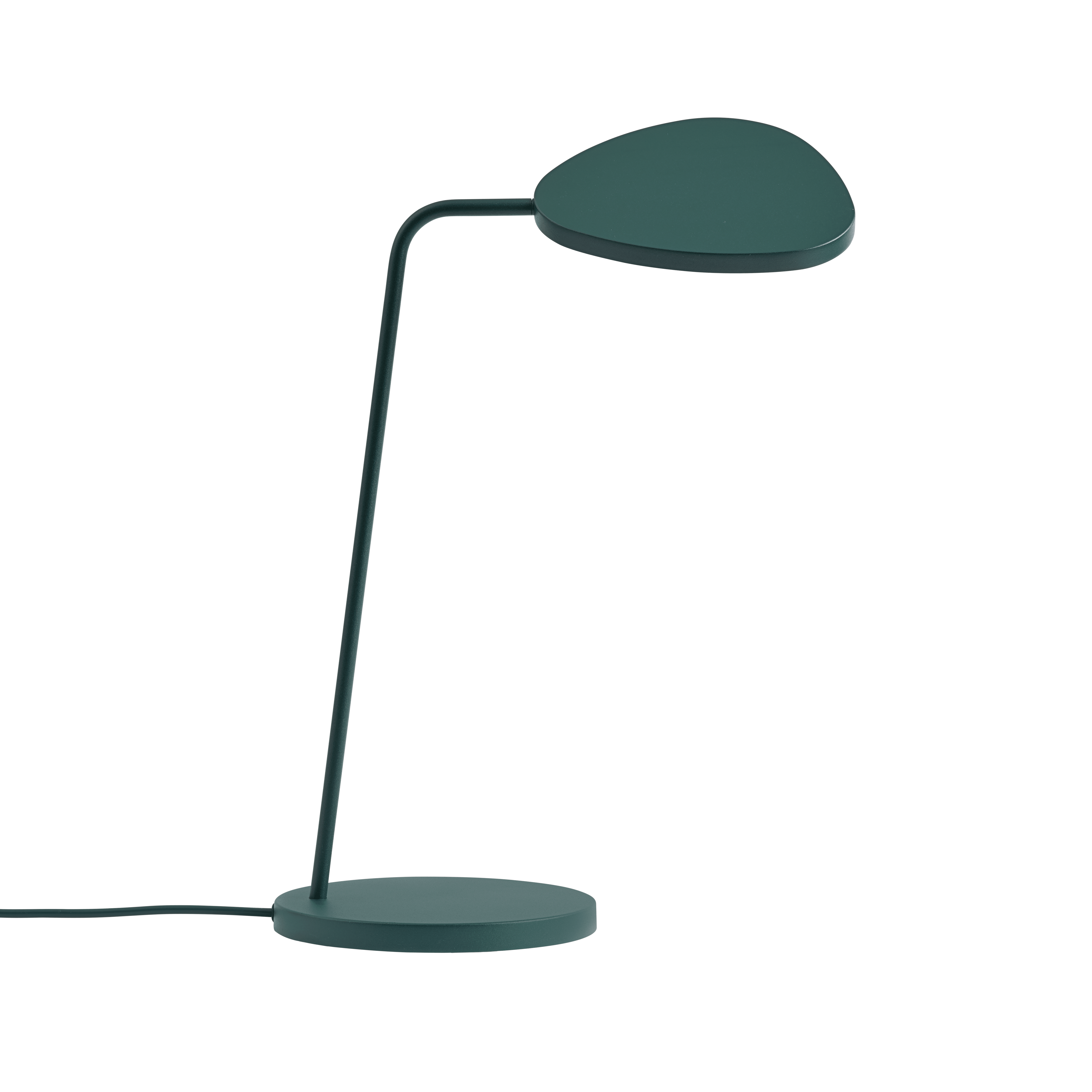 Stolní lampa LEAF tmavě zelená