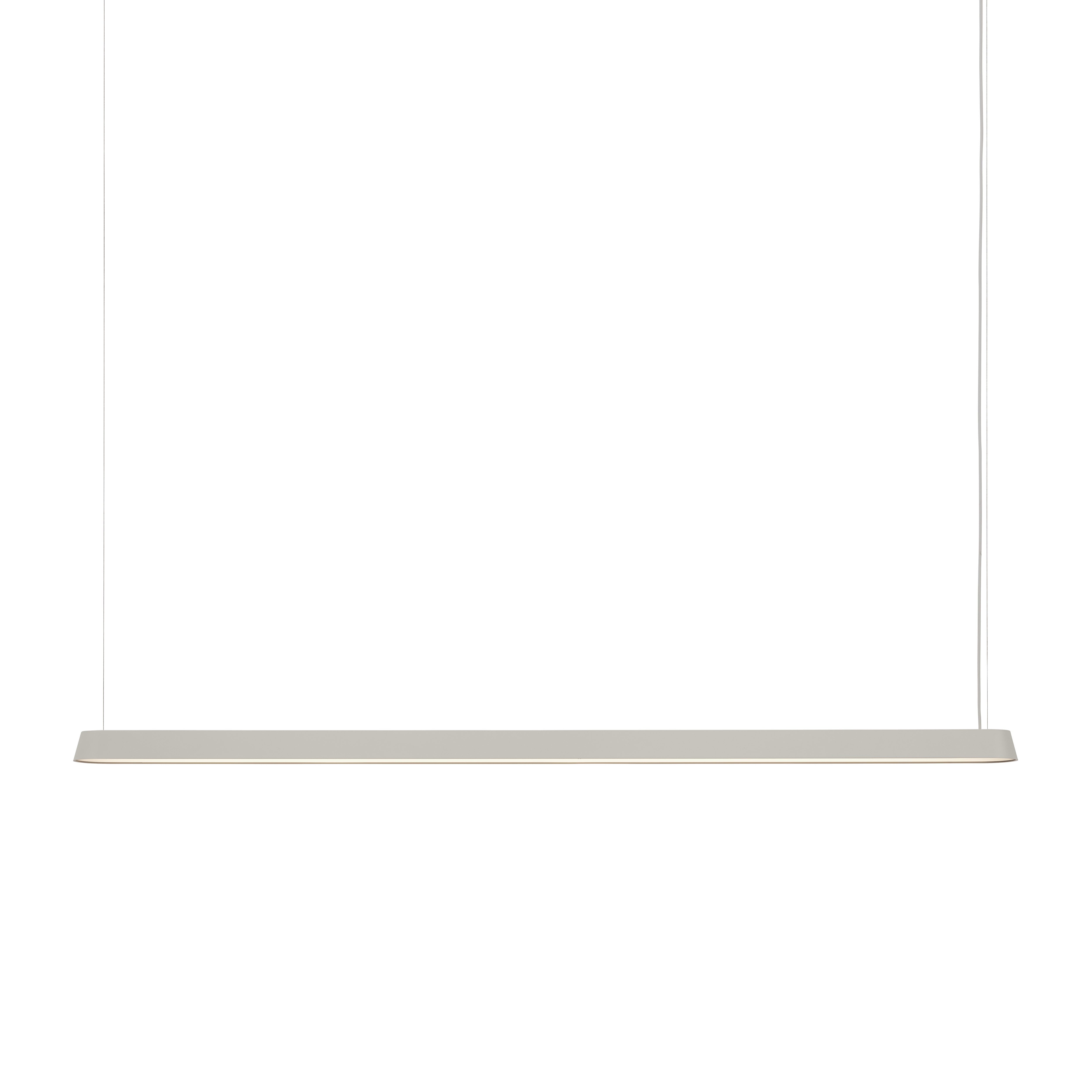 Závěsná lampa LINEAR světle šedá