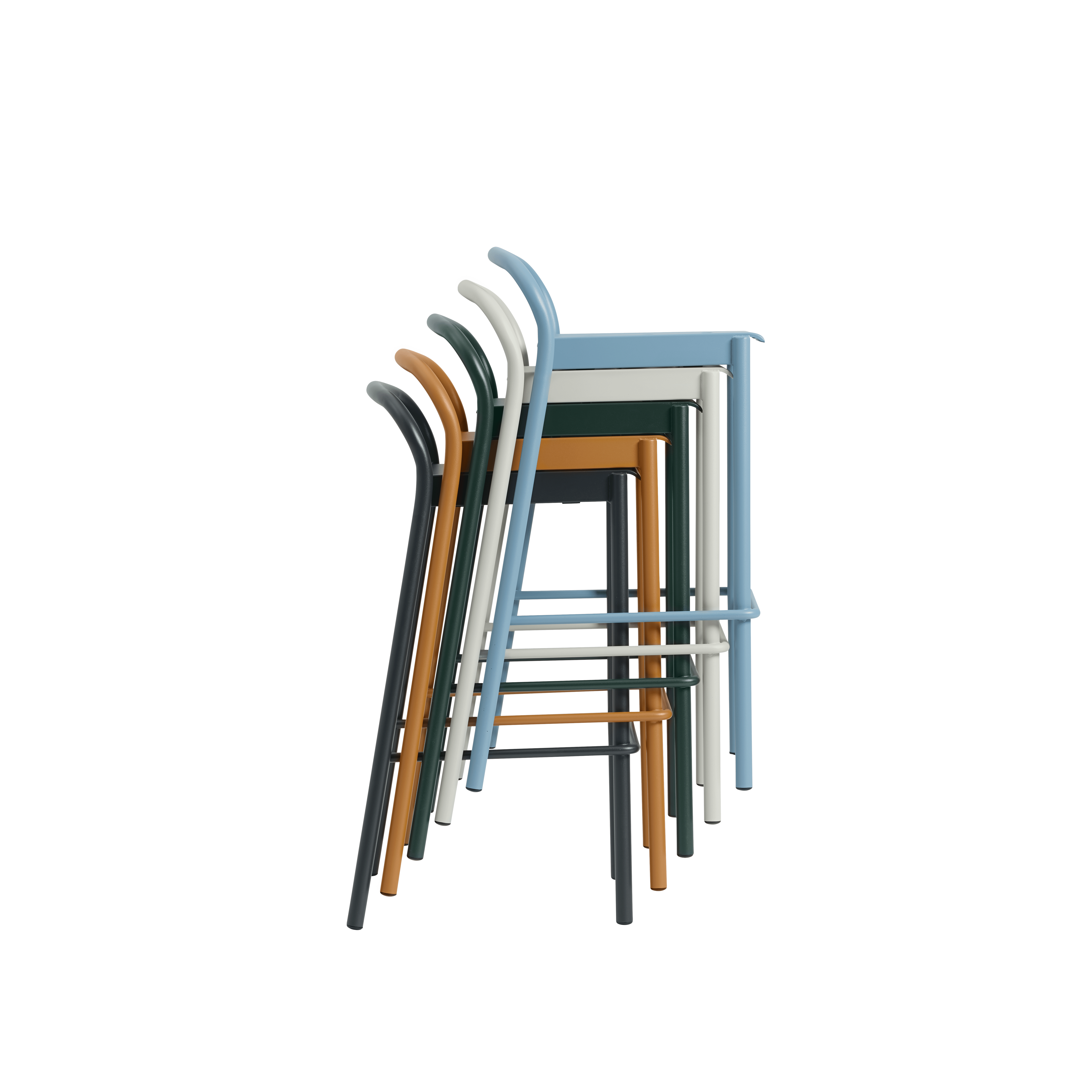 Hoker venkovní LINEAR oranžová ocel