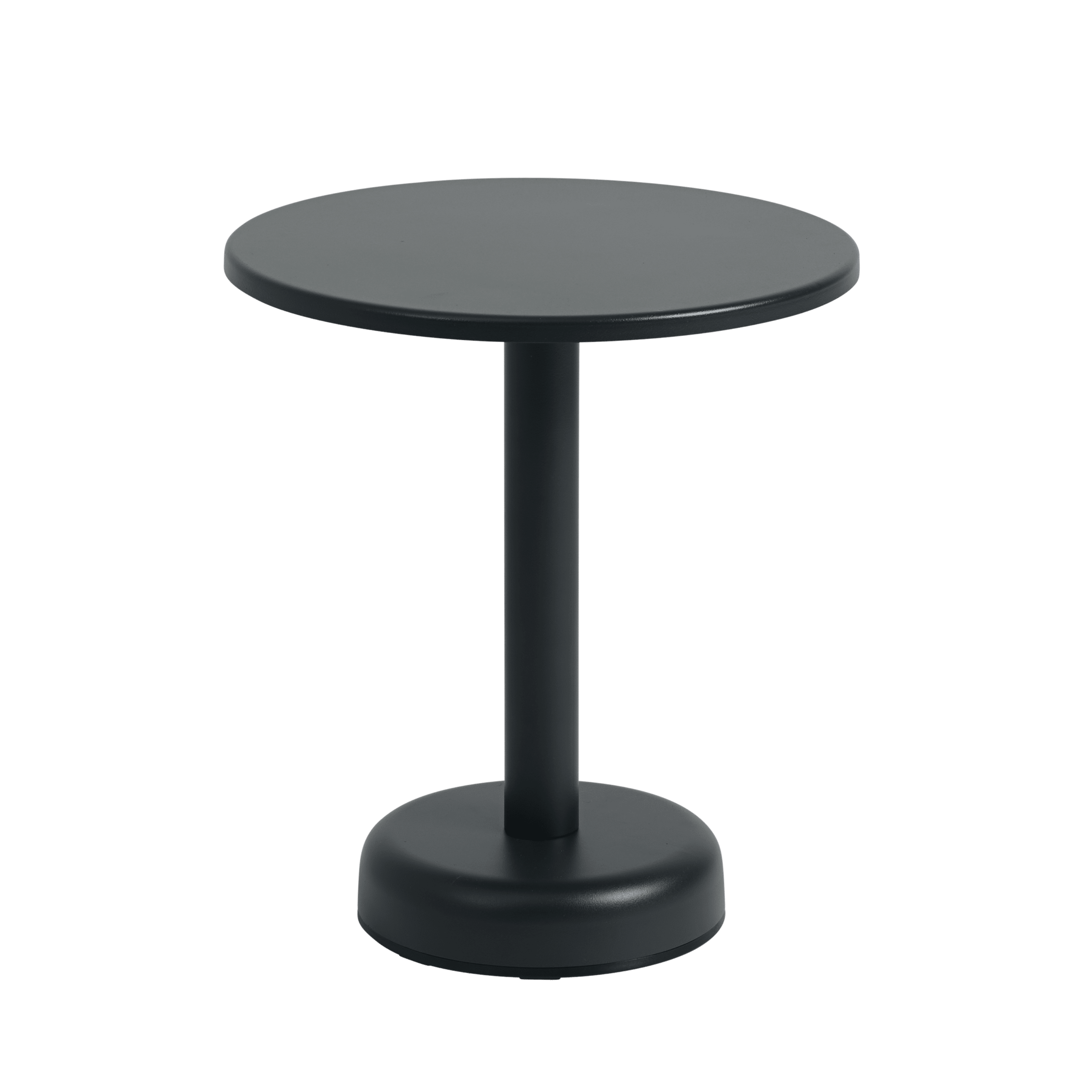 Outdoor Side Table LINEAR Black Steel