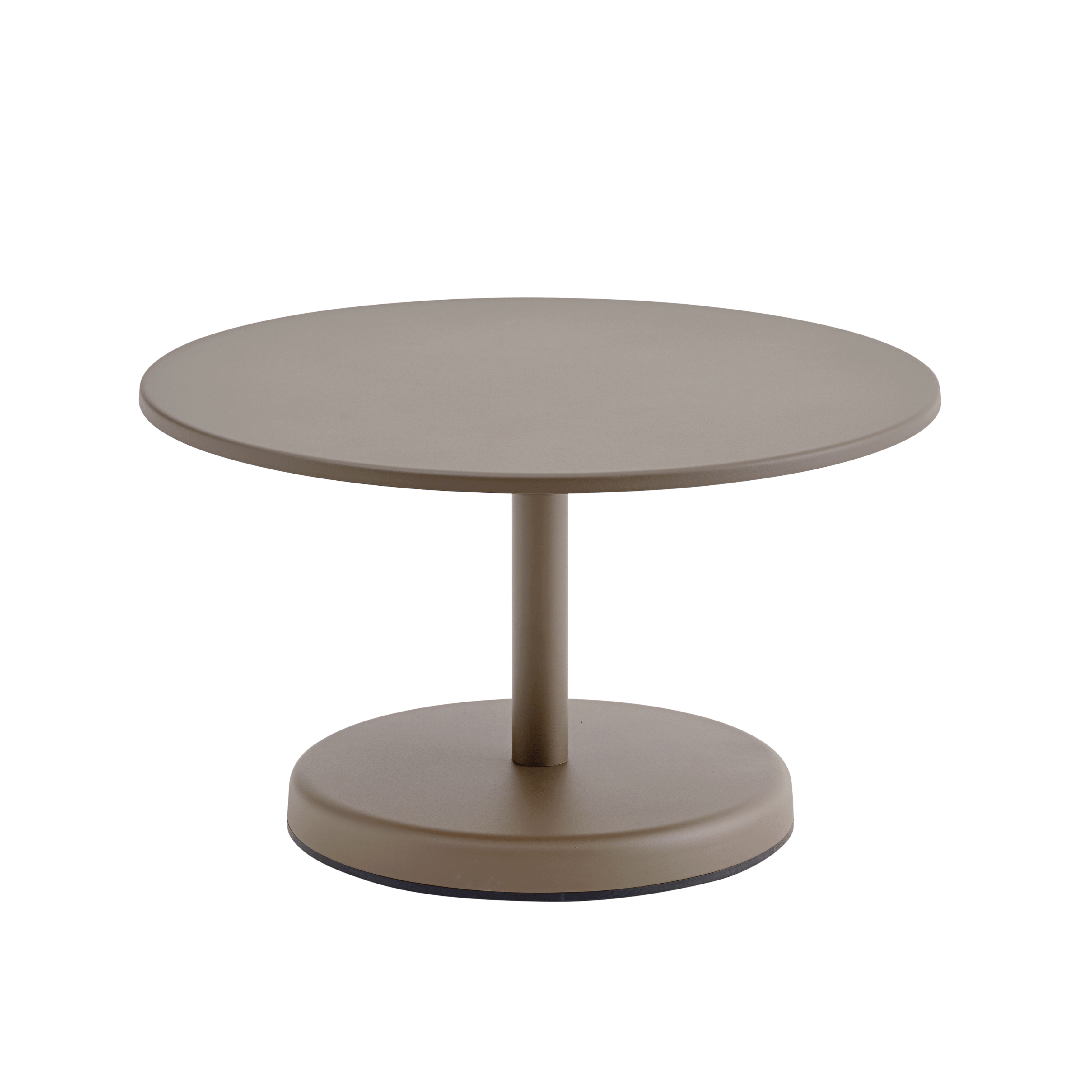 Zahradní konferenční stolek LINEAR taupe ocel