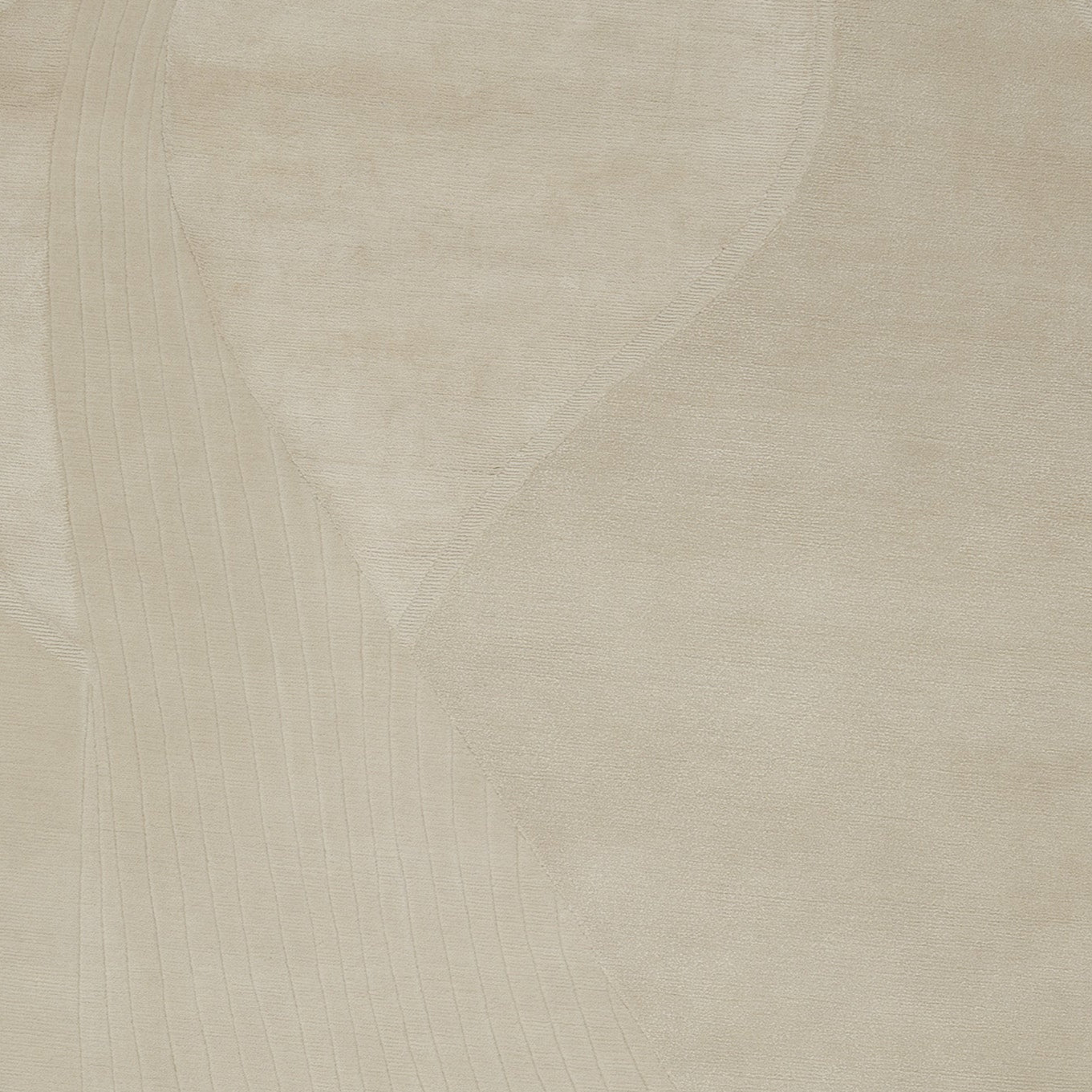 Oval rug AMPHITRITE beige