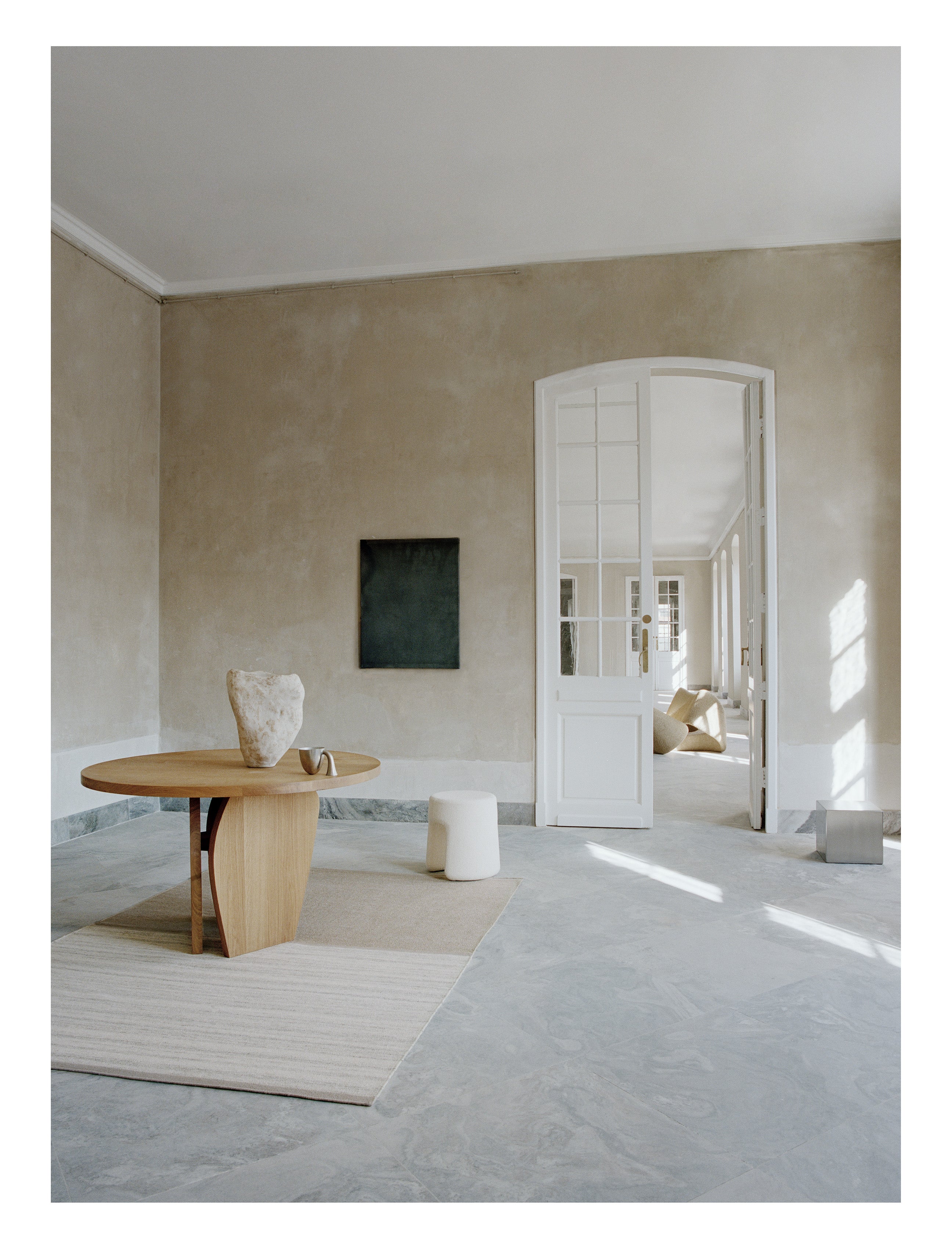 FUTURE SEEDS beige rug