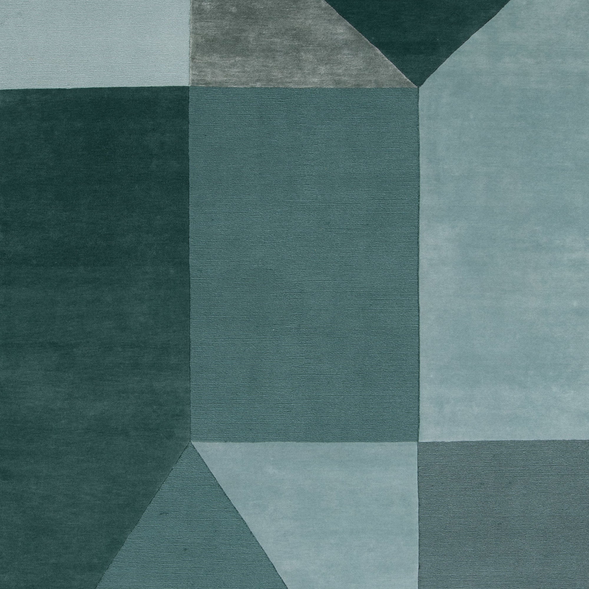 HITOMI rug in sea blue