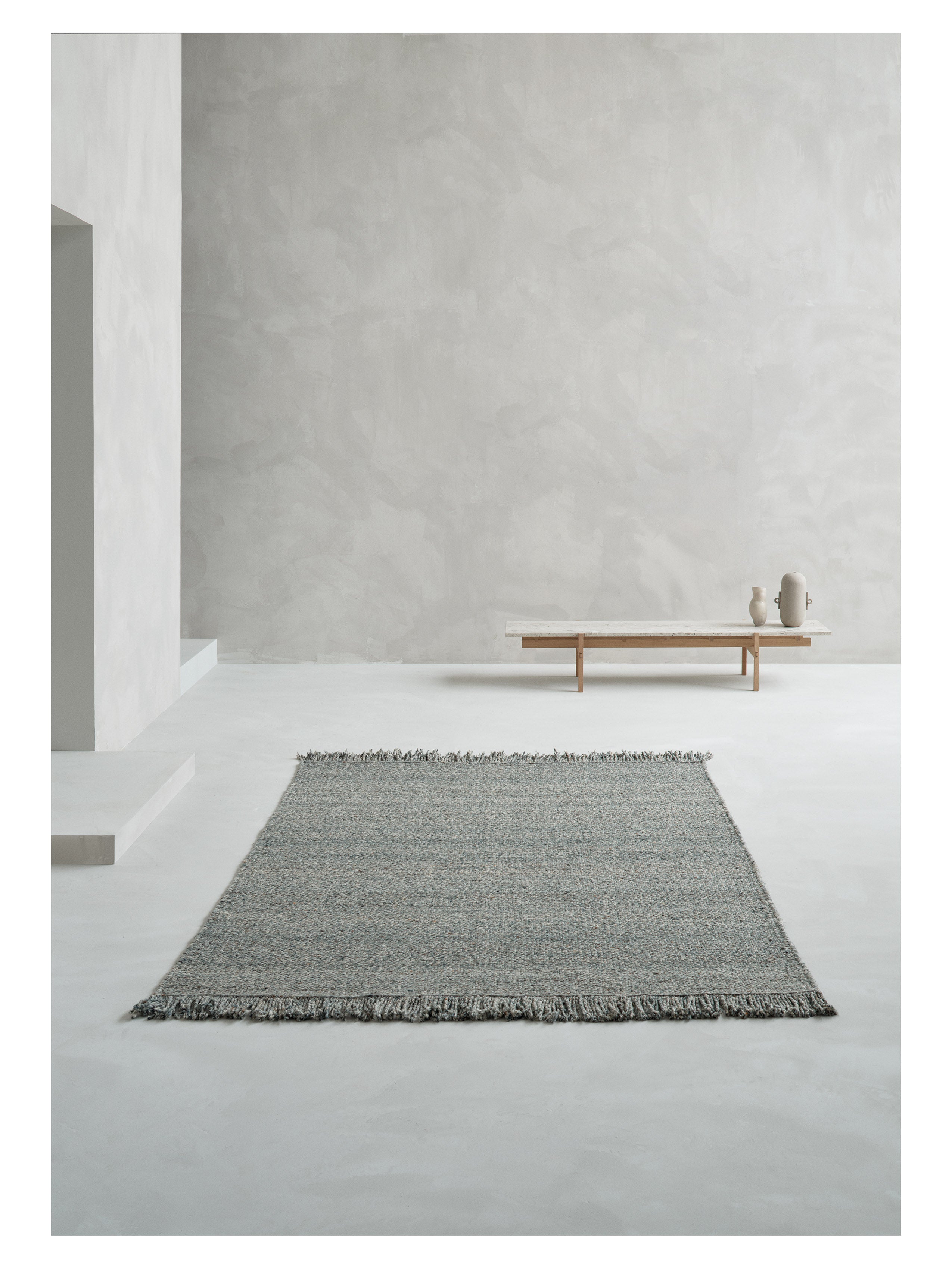 VESLE Petrol Blue Rug