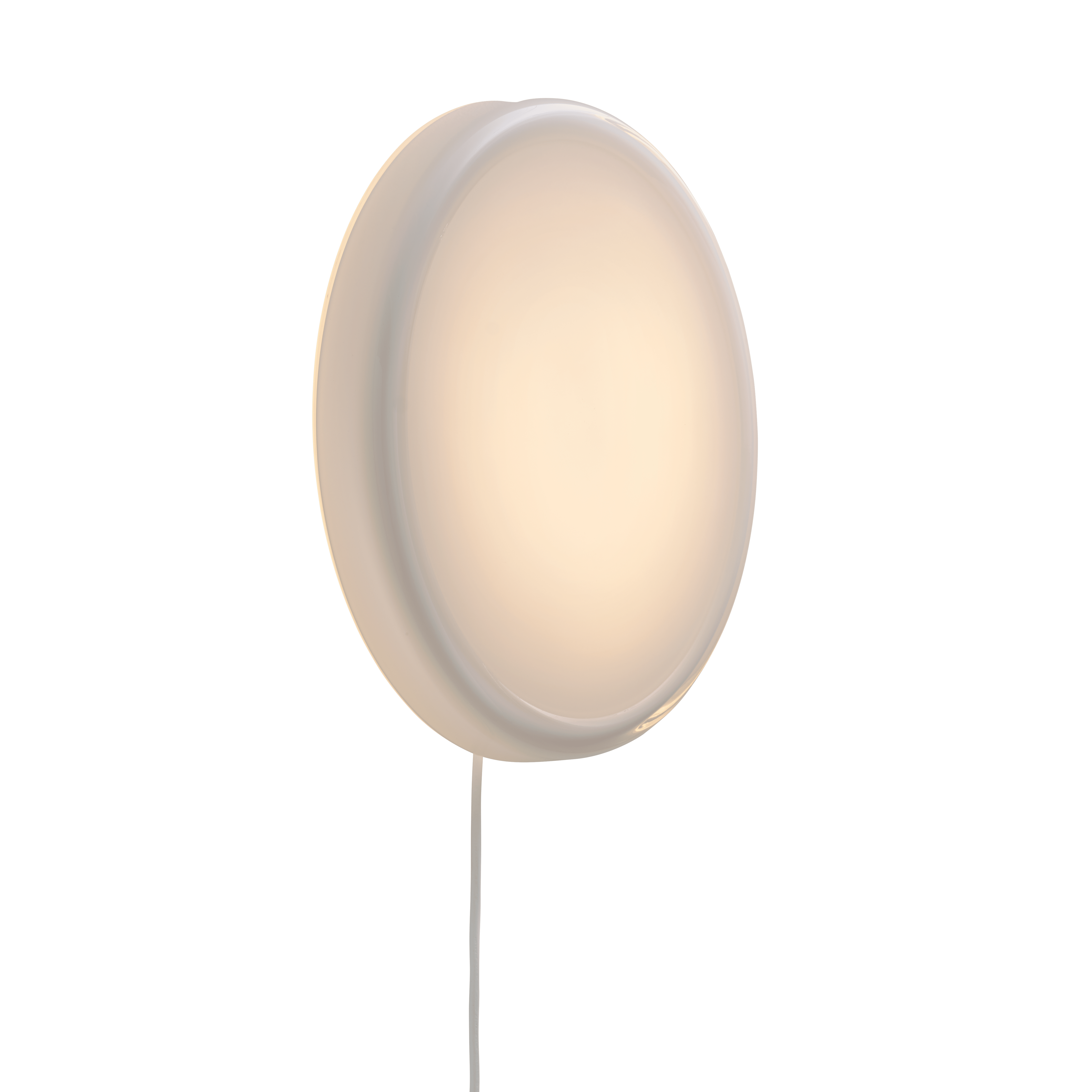 Nástěnná lampa LOOPED bílá
