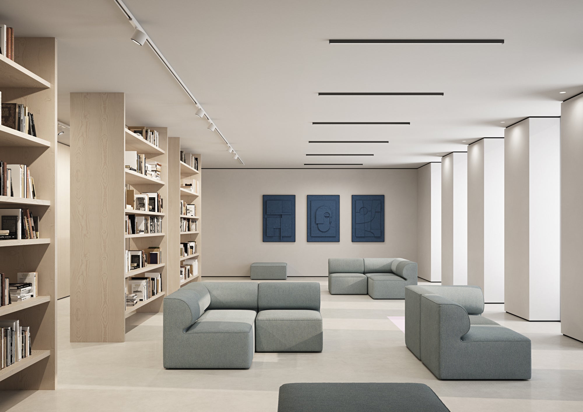 Stropní lampa LP LIN25 černá