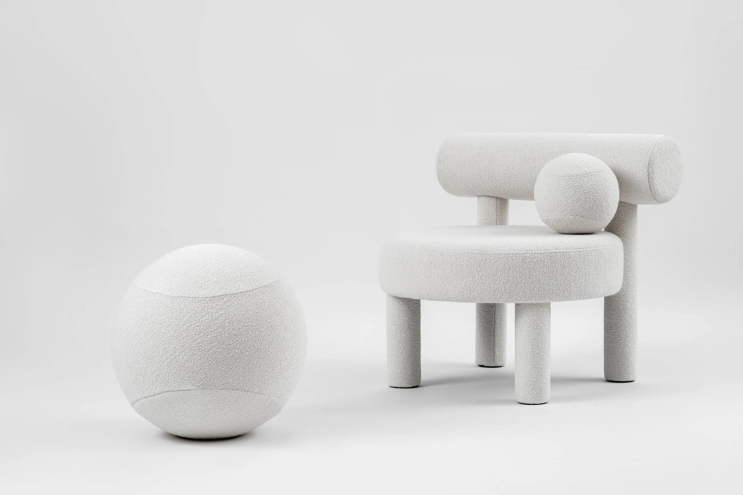 Puf SPHERIC čalouněný