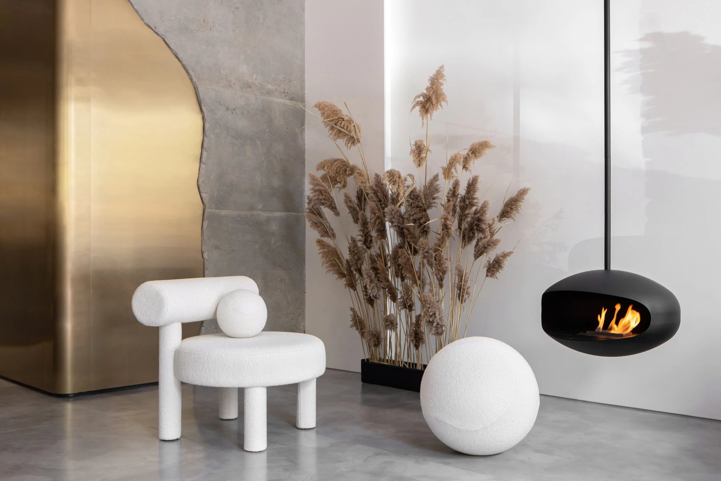 Puf SPHERIC čalouněný